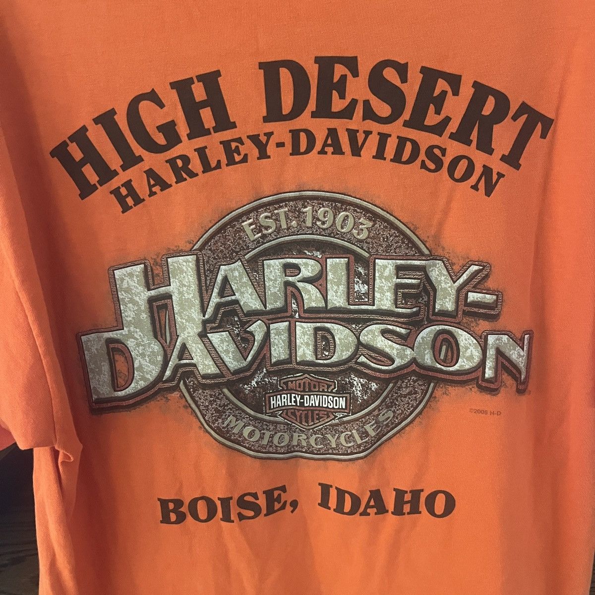 Harley Davidson 2006 Pocket T shirt Work Sucks Let’s Ride Idaho size large Size US L / EU 52-54 / 3 - 5 Thumbnail