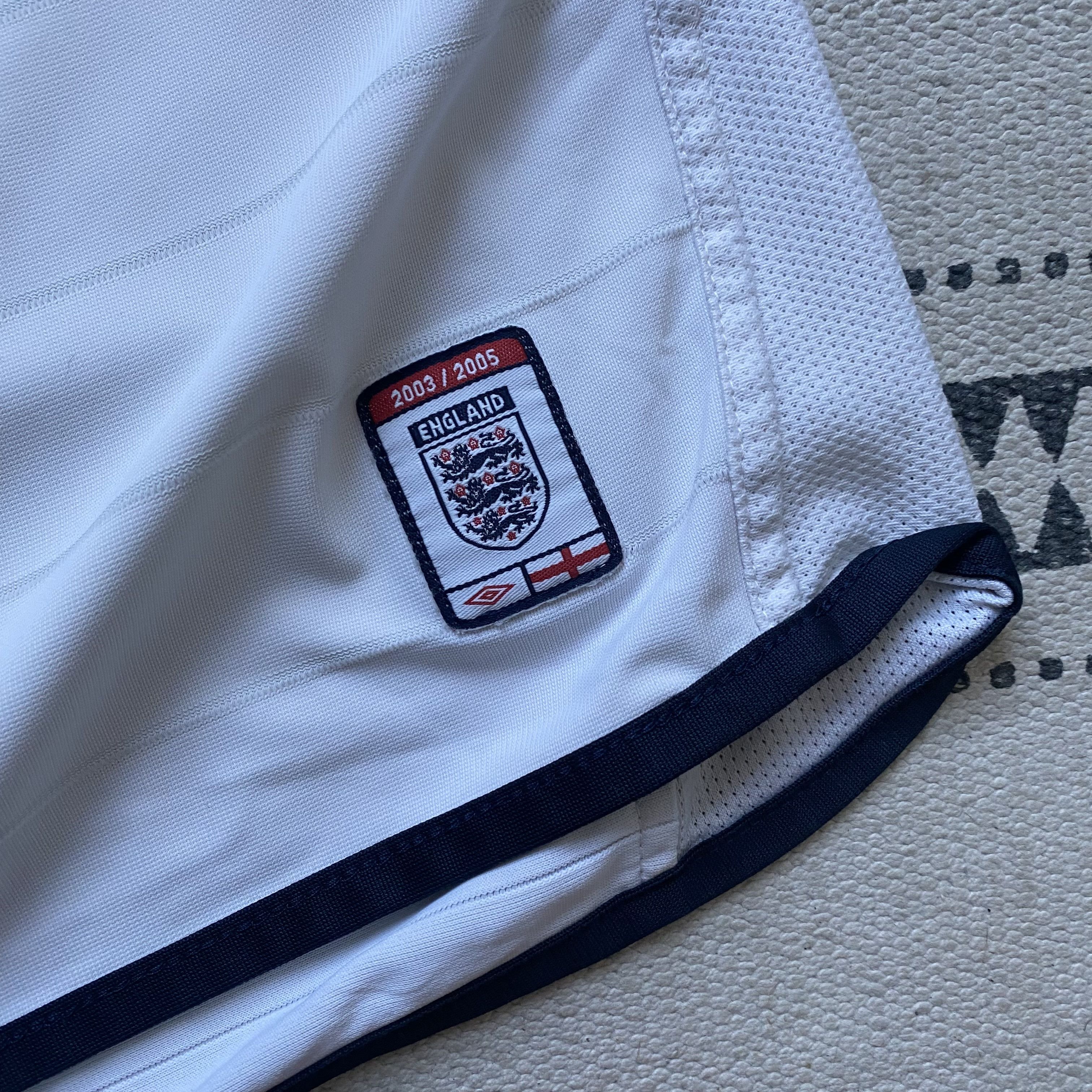 Umbro ⚽️ Vintage Drill Umbro England Soccer jersey 2003 Blockore Size US M / EU 48-50 / 2 - 6 Thumbnail
