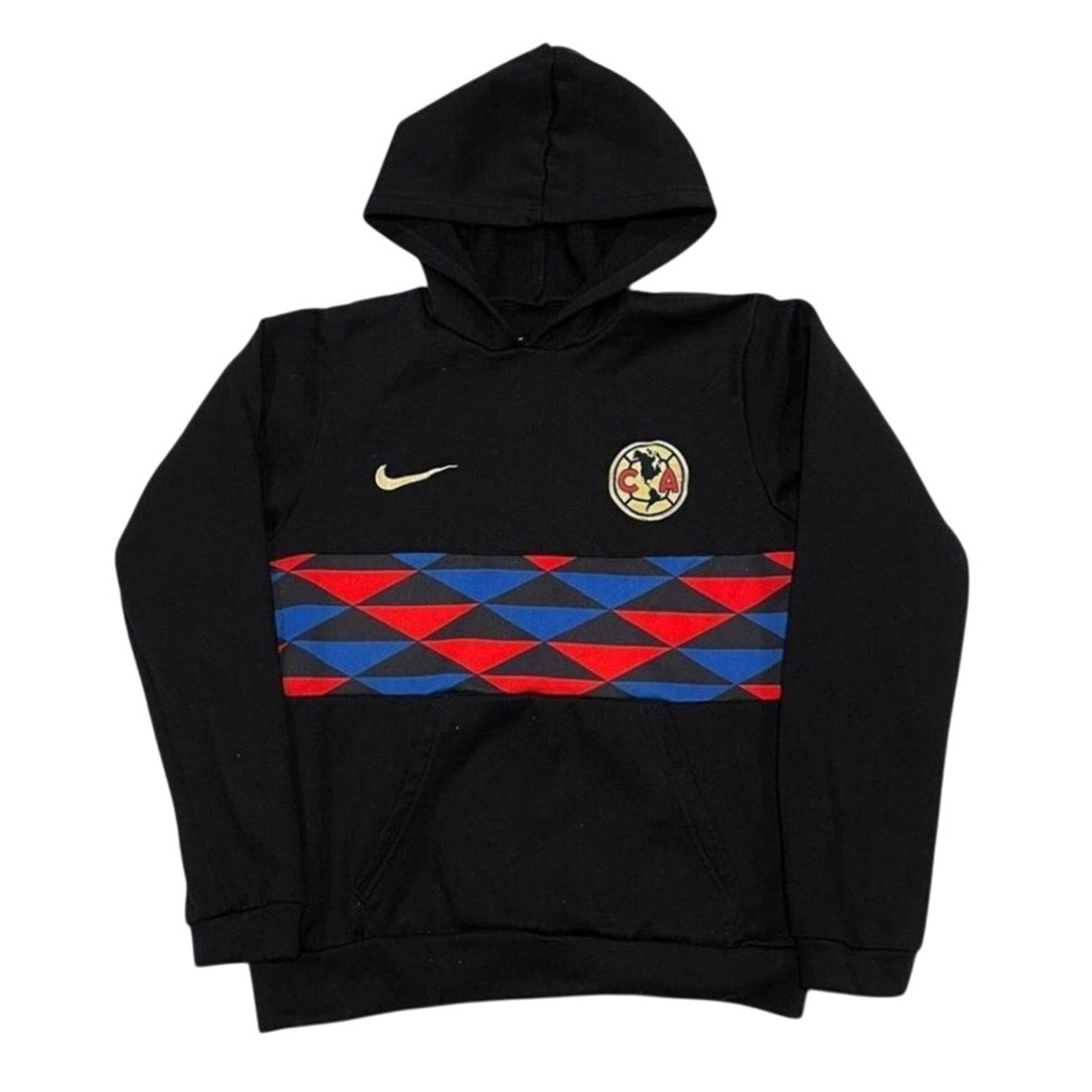 Nike Nike Club America Men’s Black Armory Lemon Chiffon Hoodie Size US S / EU 44-46 / 1 - 1 Thumbnail