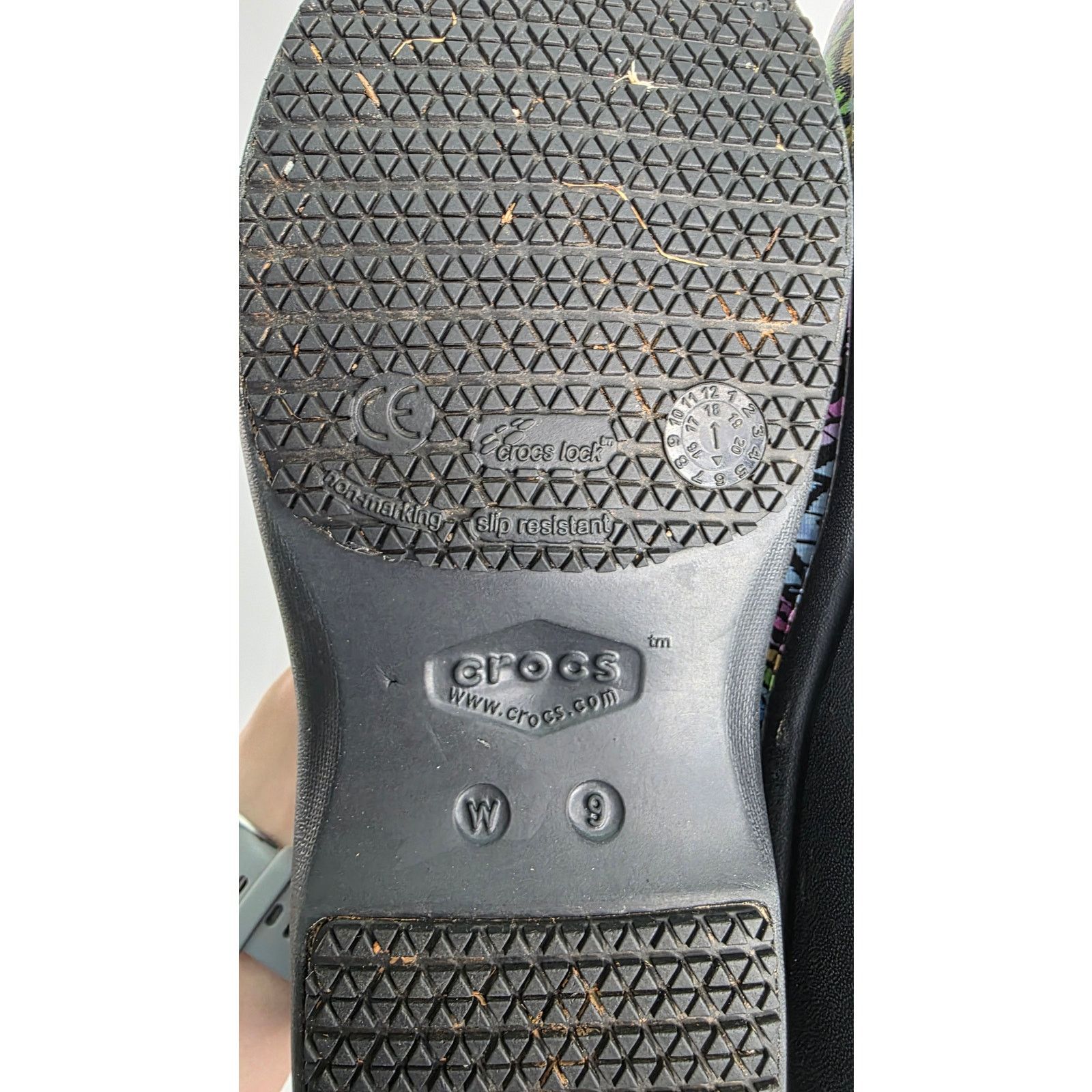 Crocs Crocs Neria Pro II Multi Colored Abstract Slip On Clogs Size US 9 / IT 39 - 14 Thumbnail