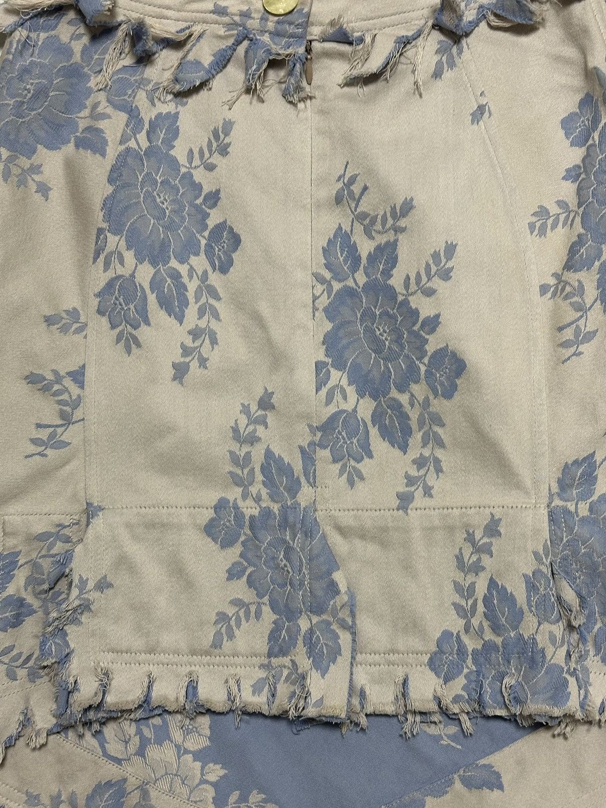 Vivienne Westwood VIVIENNE WESTWOOD S/S 1998 "Tied To The Mast" Floral Skirt Size 28" / US 6 / IT 42 - 5 Thumbnail
