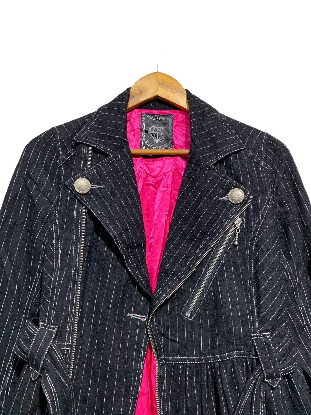 Japanese Brand 🔥ALGONQUIN BONDAGE GOTHIC JACKETS Size M / US 6-8 / IT 42-44 - 4 Thumbnail