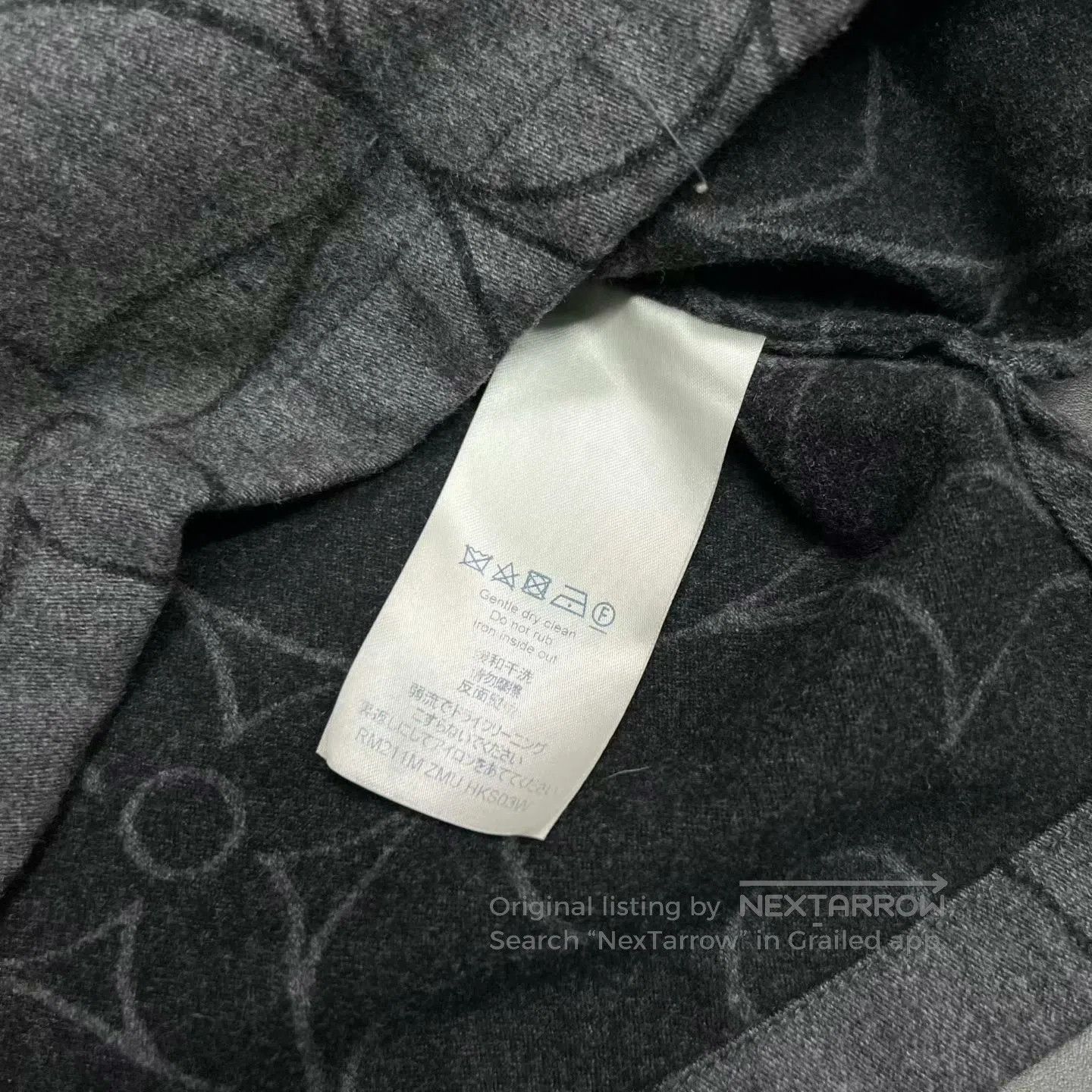 Louis Vuitton louis vuitton cashmere long sleeve shirt jacket. Size US XL / EU 56 / 4 - 4 Thumbnail