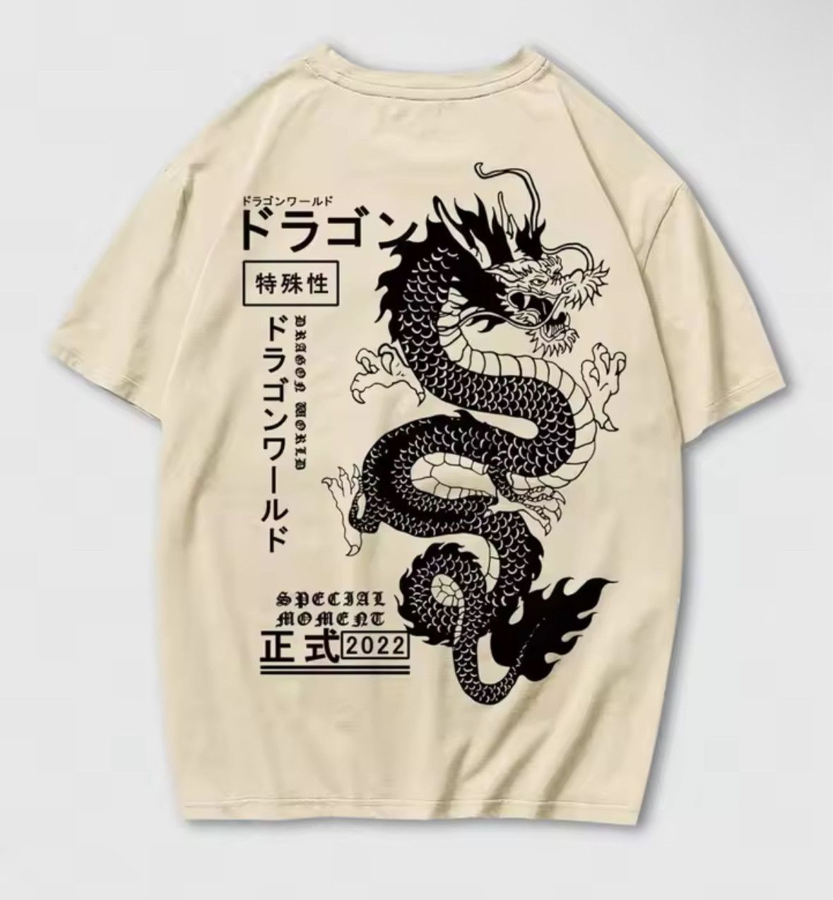 Japanese Brand Streetwear Vintage Japanese Dragon Print T-Shirt Punk Size US M / EU 48-50 / 2 - 2 Thumbnail