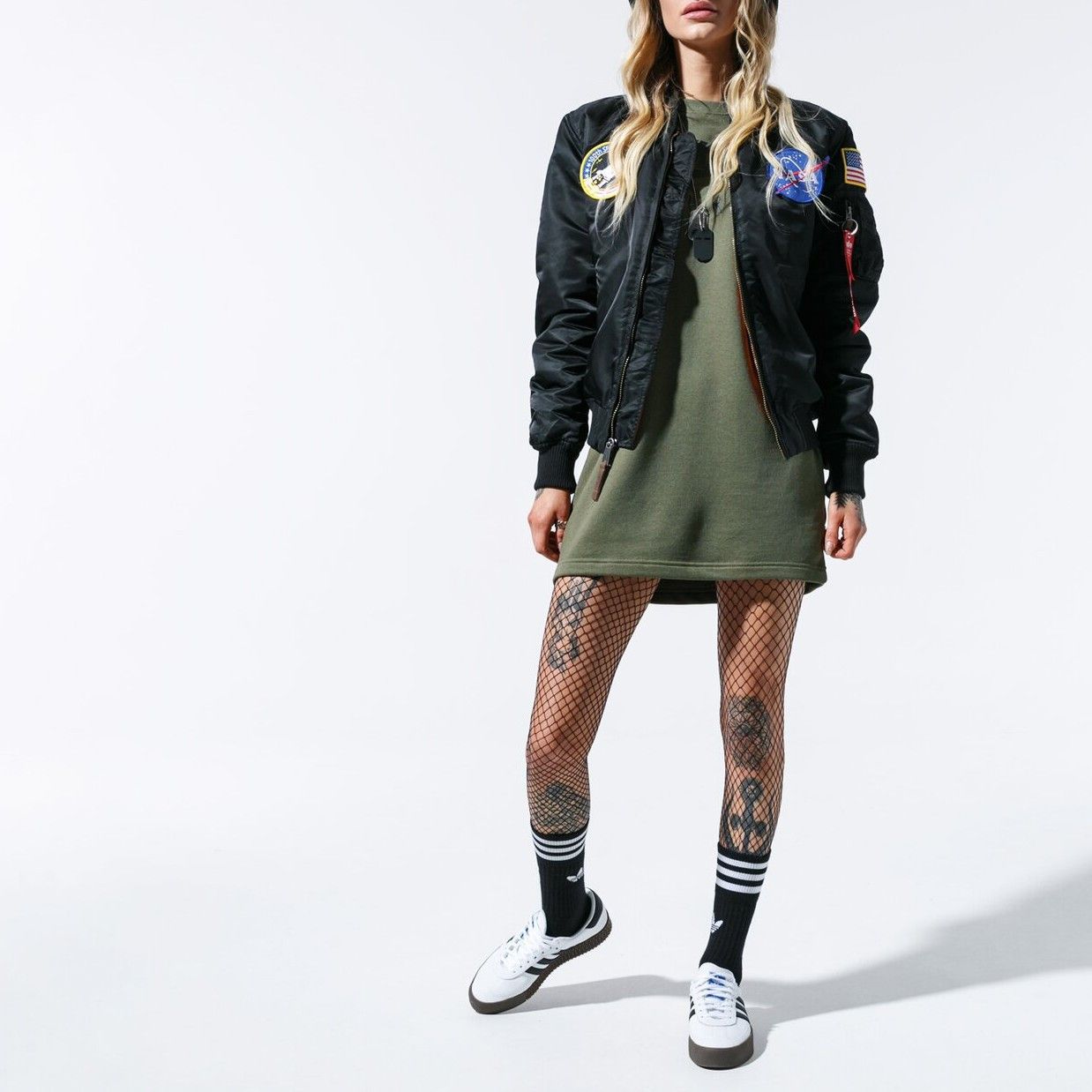 Nike Nike W NSW AIR CREW DRESS Size XS / US 0-2 / IT 36-38 - 7 Thumbnail