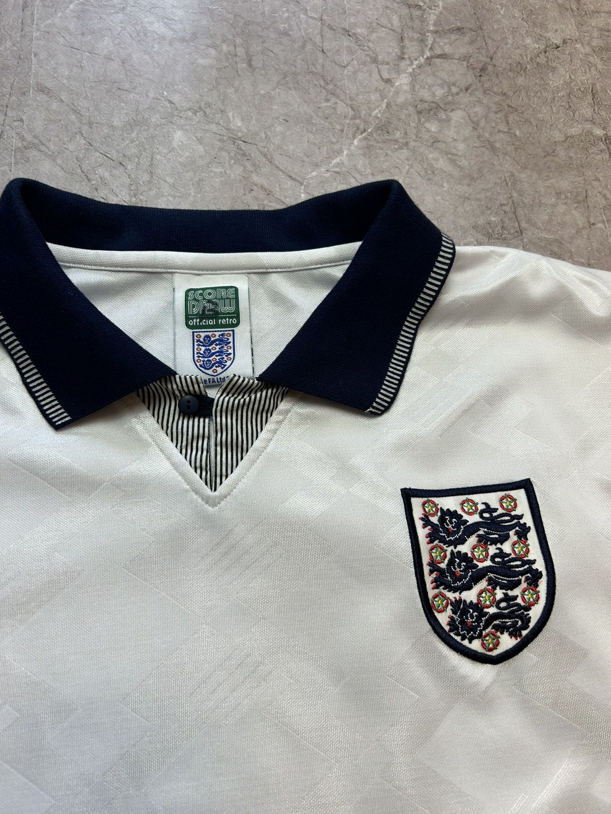 Umbro × Vintage Vintage England Soccer Jersey Football T Shirt Tee Size US M / EU 48-50 / 2 - 2 Thumbnail