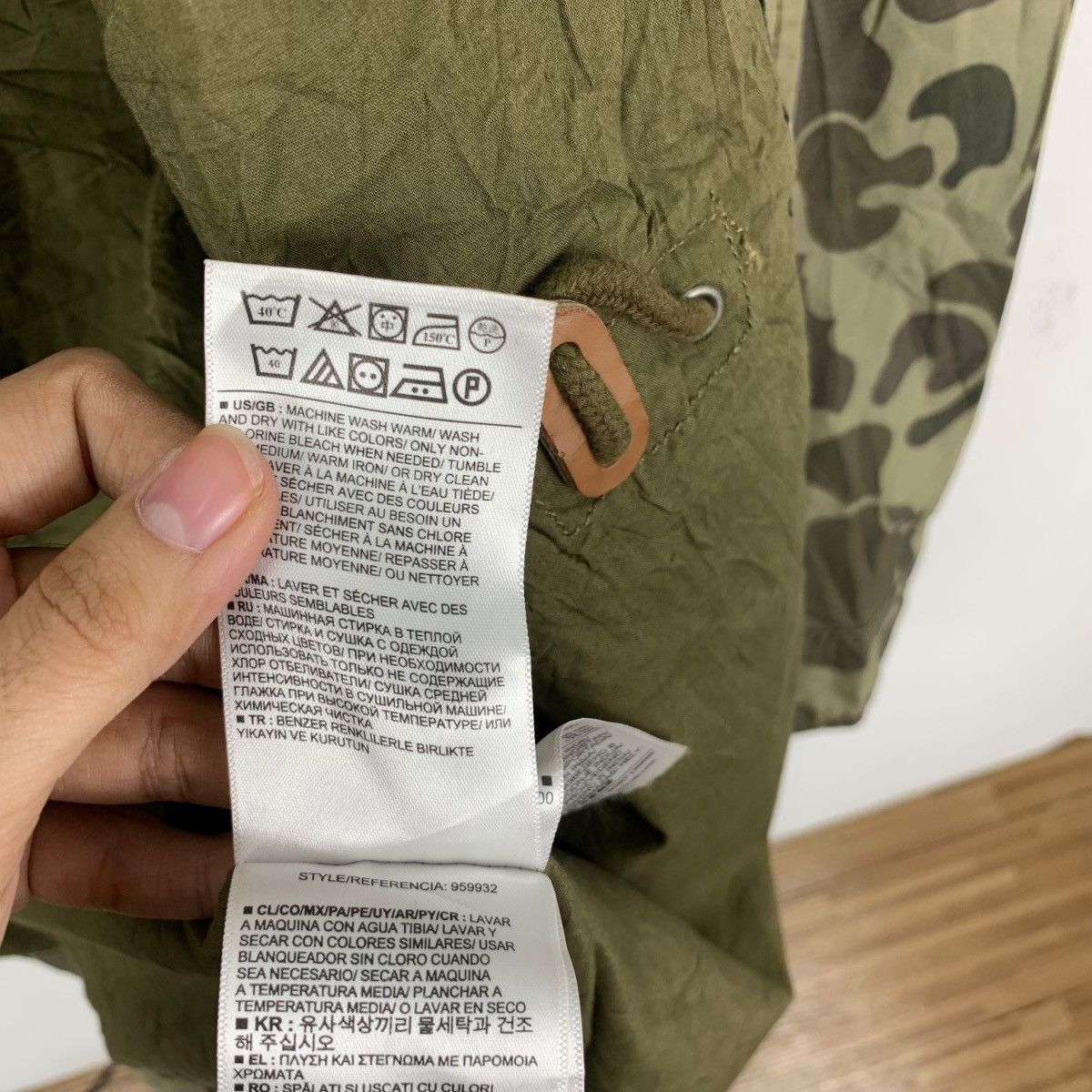 Gap Vintage GAP DUCK FROGSKIN Camouflage Outdoor Jacket Heavy Size US M / EU 48-50 / 2 - 14 Thumbnail