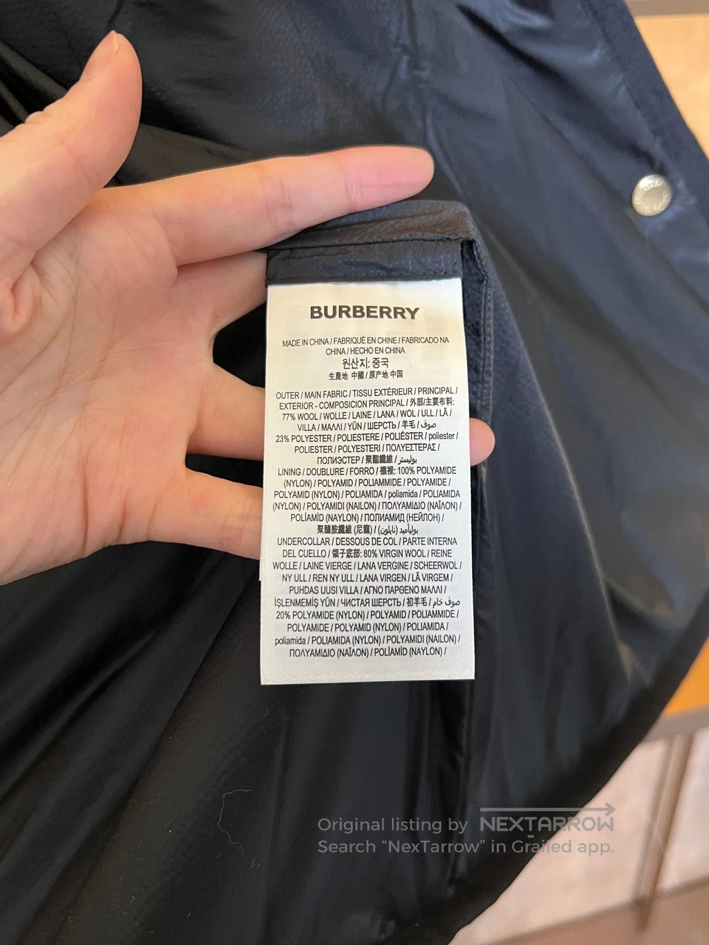 Burberry Burberry Striped Teddy Jacket| Size M / US 6-8 / IT 42-44 - 4 Thumbnail