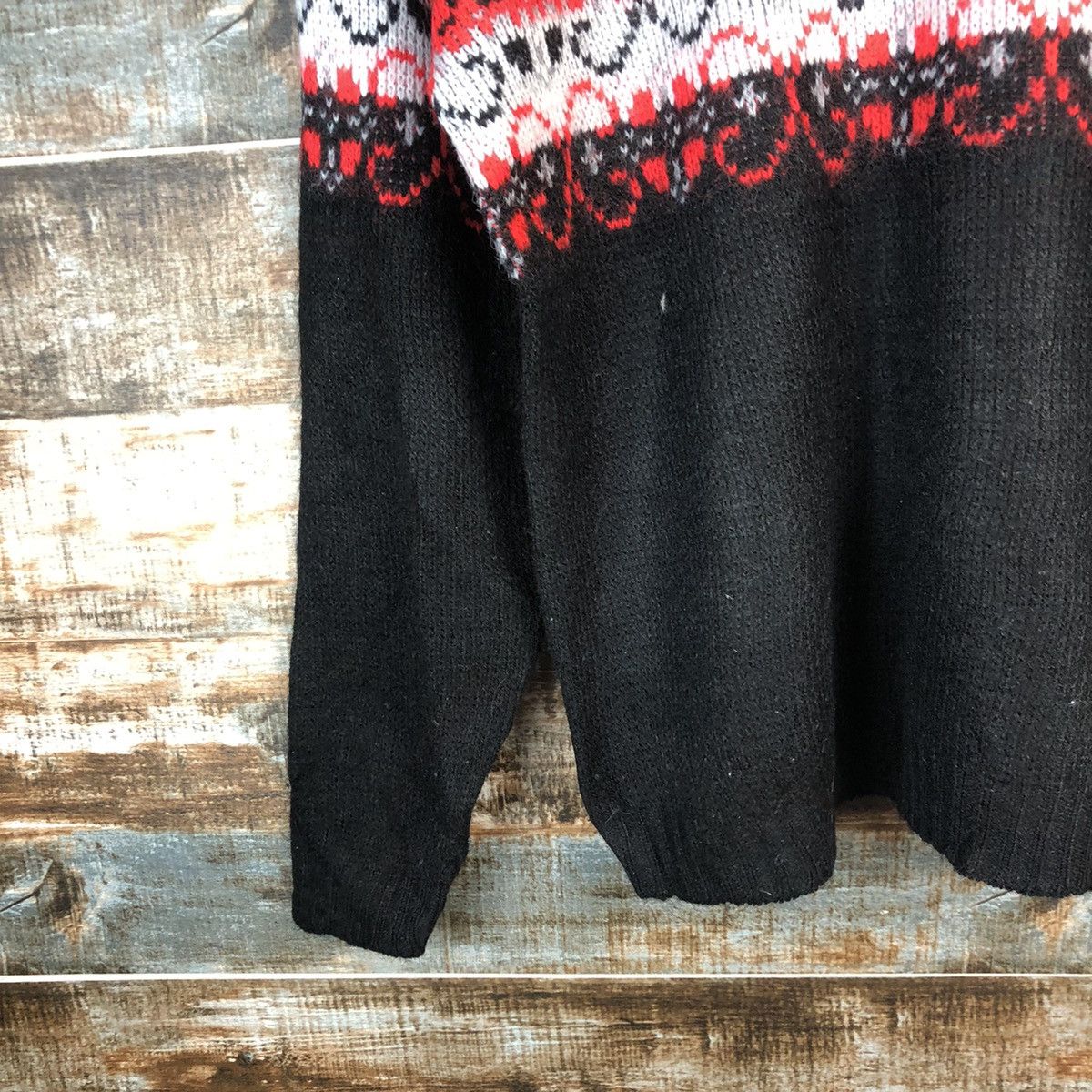 Homespun Knitwear × Japanese Brand Revere Dark Blue art vintage Knitwear #A1821 Size US M / EU 48-50 / 2 - 7 Thumbnail