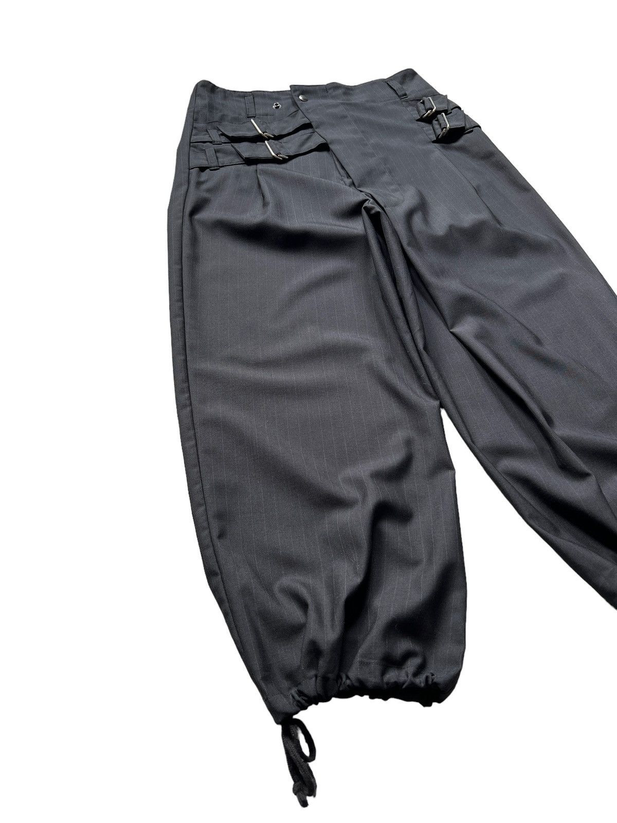 Designer GGD 🇯🇵 Wide Leg Asymmetrical Balloon Pants Yohji Style Size US 32 / EU 48 - 5 Thumbnail