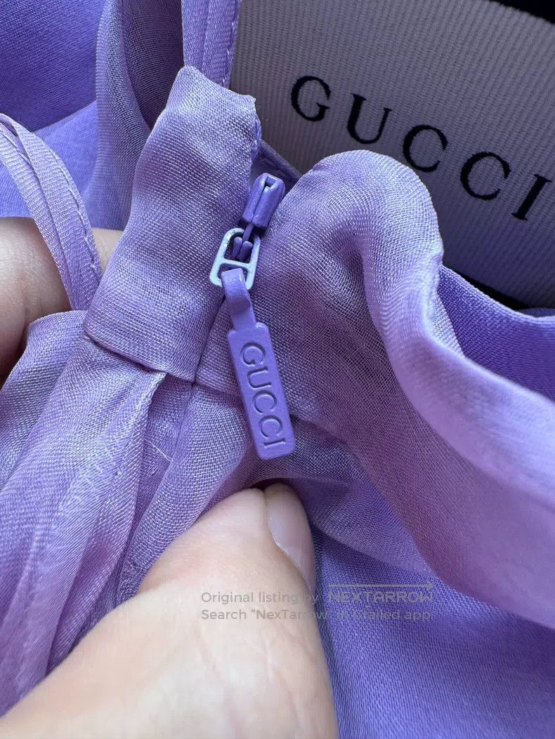 Gucci Gucci Silk skirt Size 25" / US 0 / IT 36 - 4 Thumbnail