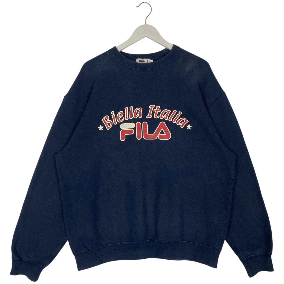 Other Vintage Fila Crewneck Sweathirt NavyBlue Pullover Size L Size US L / EU 52-54 / 3 - 1 Thumbnail