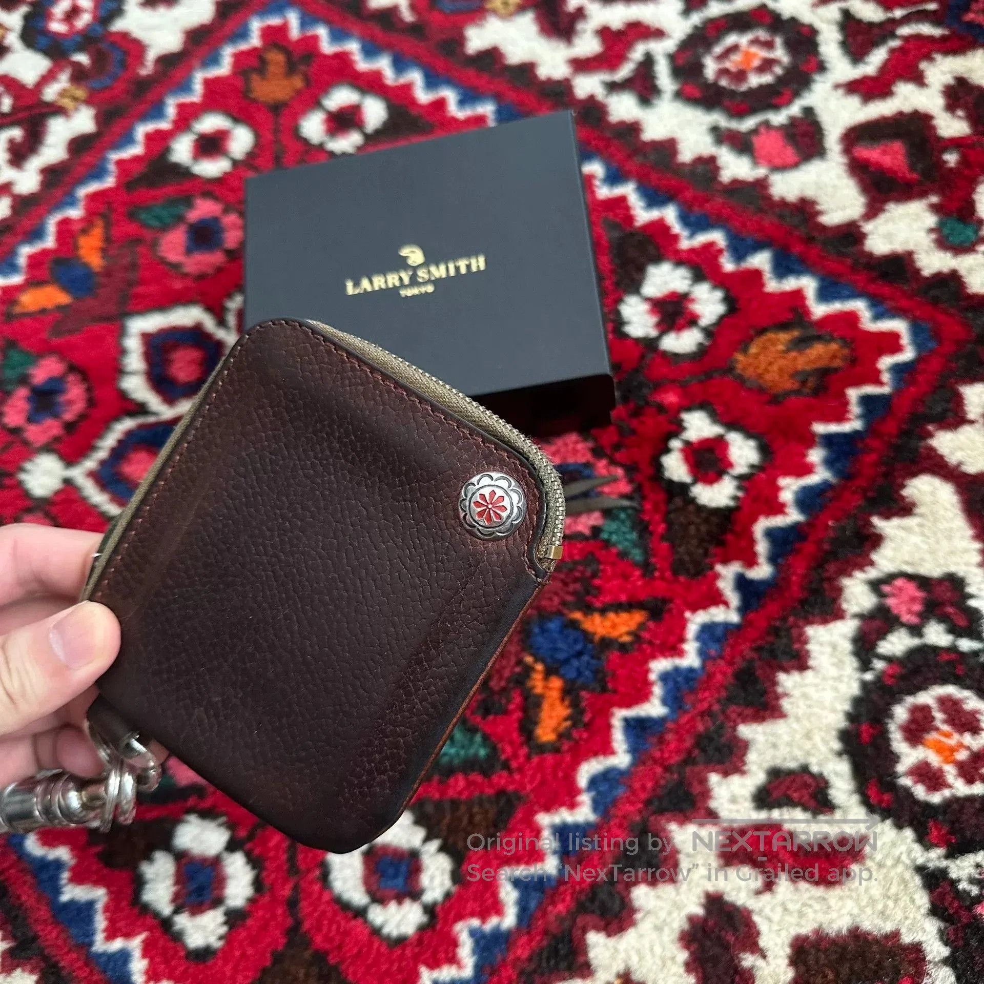 Larry Smith larry smith wallet with chain and keyring. Size ONE SIZE - 4 Thumbnail