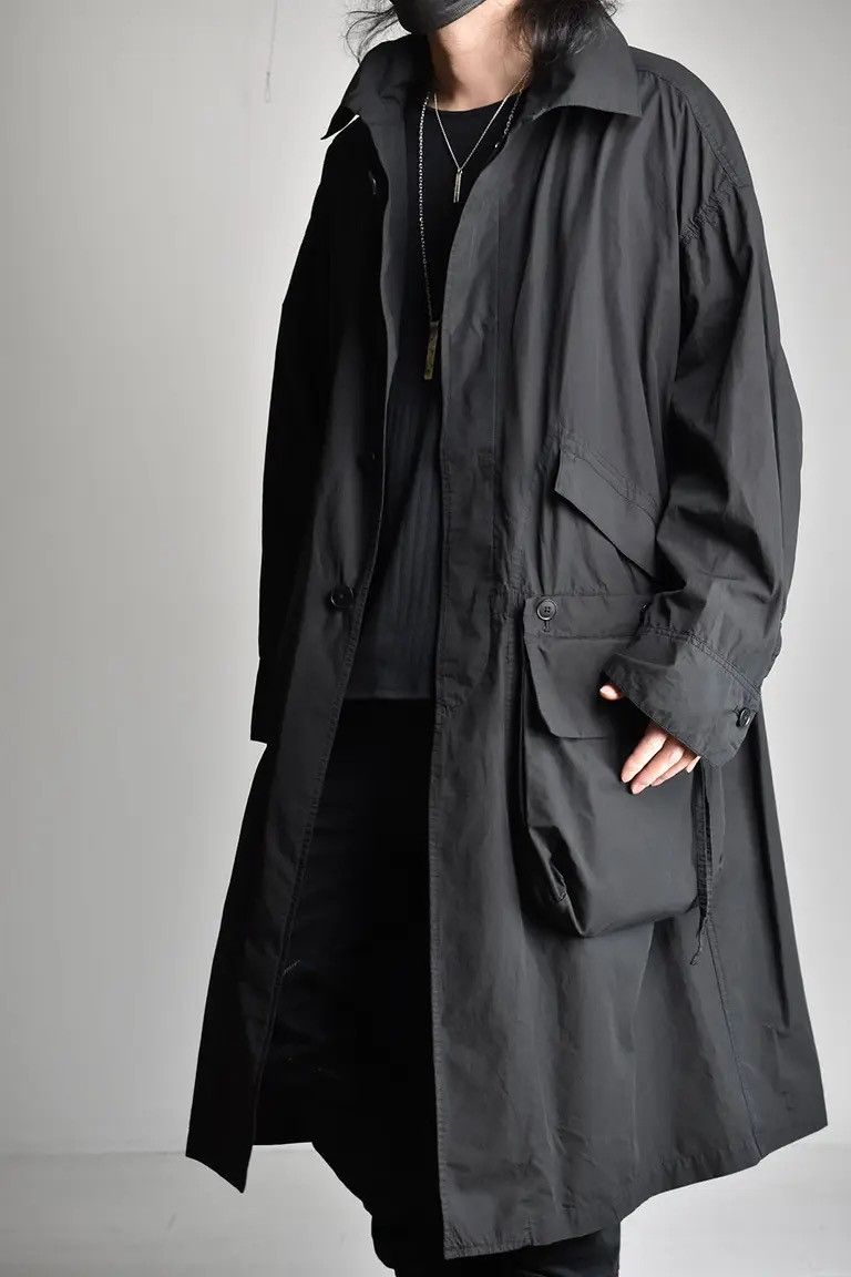 The Viridi-anne The Viridi-anne Cotton Linen Coat "Indigo" Size US L / EU 52-54 / 3 - 10 Thumbnail