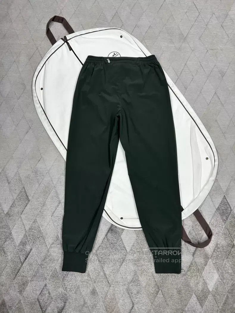 Hermes Hermes Autumn/Winter Nylon Jogger Pants Size 26" / US 2 / IT 38 - 4 Thumbnail