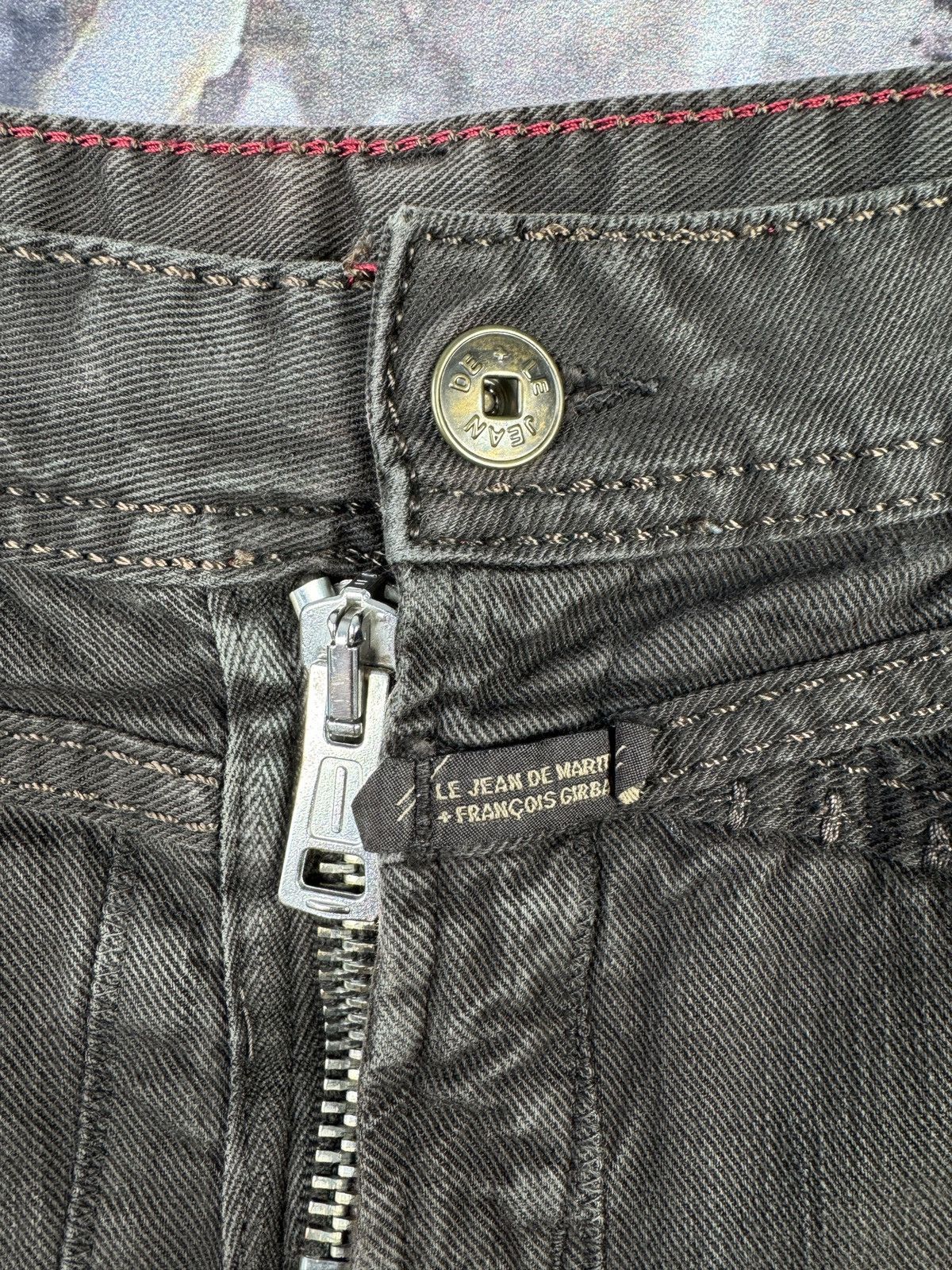 Marithe + Francois Girbaud Marithe Francois Girbaud Vintage Cargo Biker Jeans Size 28" / US 6 / IT 42 - 9 Thumbnail