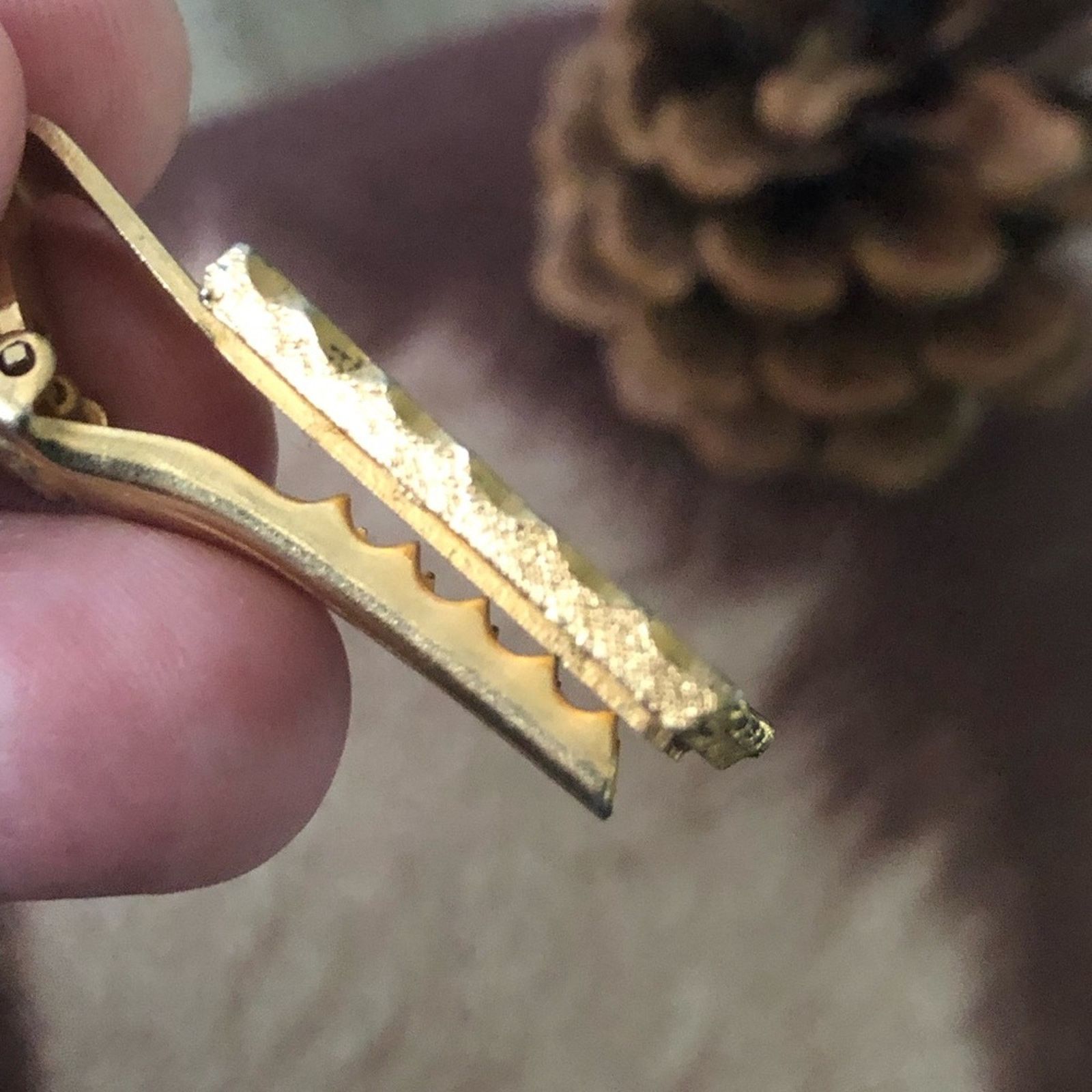 Vintage Vintage men’s gold Thailand carriage tie bar clip Size ONE SIZE - 5 Thumbnail