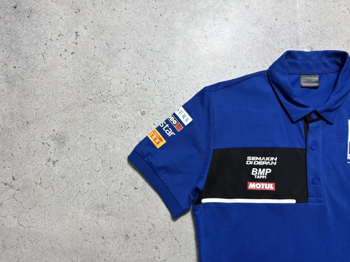 Yamaha Yamaha Racing Polo Shirt Vintage Blue Size S Size US S / EU 44-46 / 1 - 6 Thumbnail
