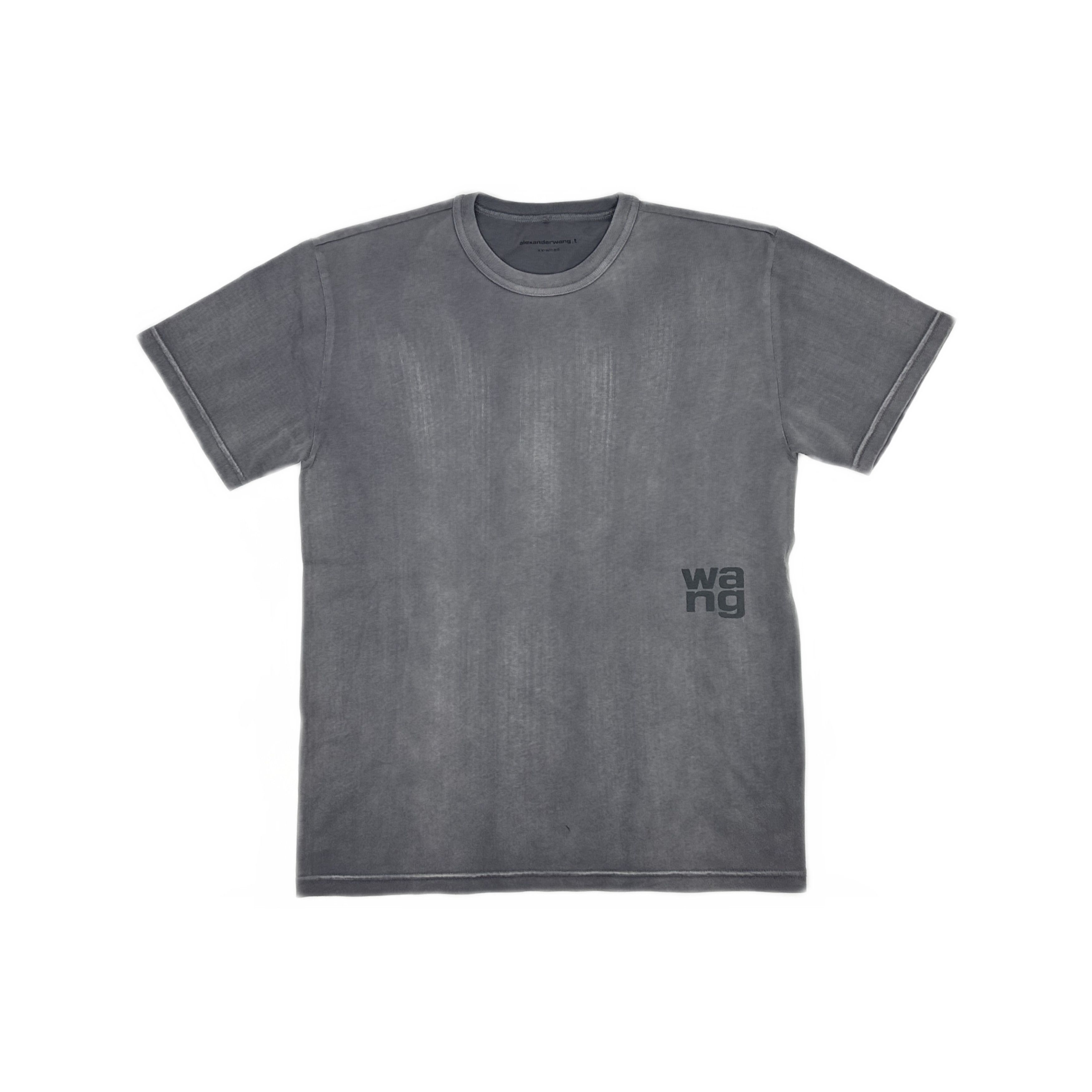Alexander Wang Alexander Wang Washed Logo T-Shirt Size XXS Size XXS / US 00 / IT 34 - 1 Thumbnail