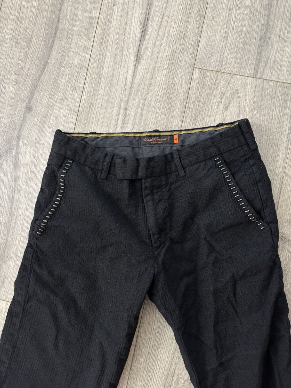 Undercover Undercover Studded Pocket Pants Size US 29 - 3 Thumbnail