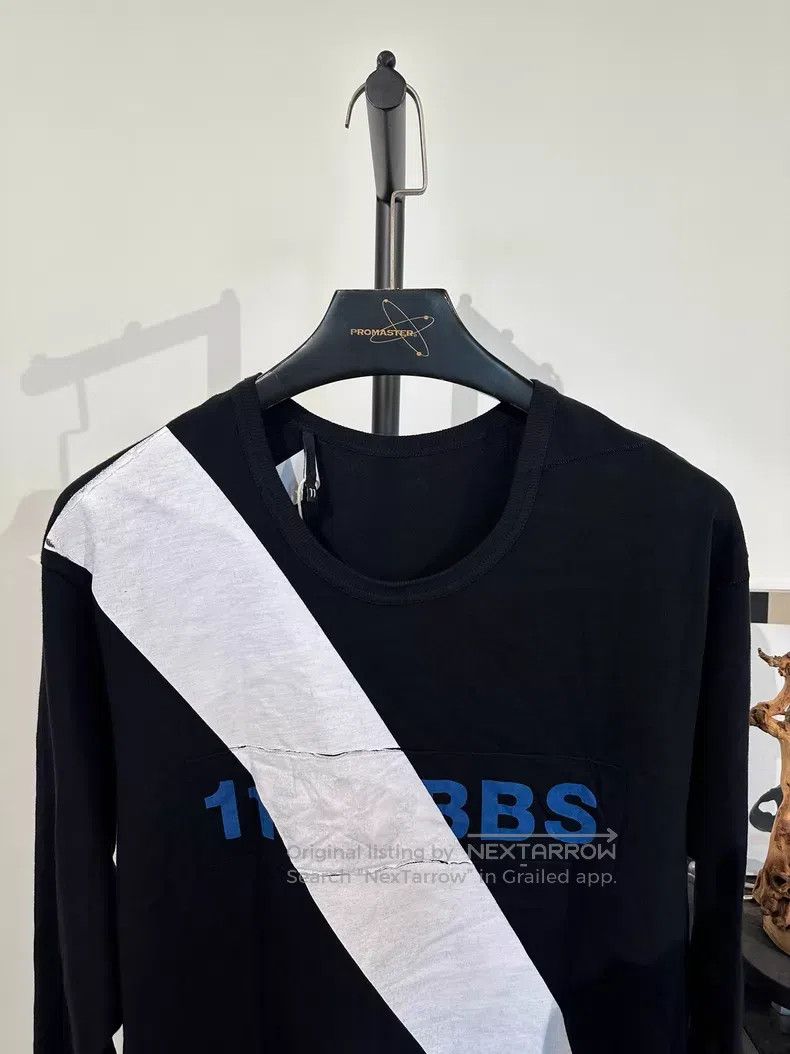 Boris Bidjan Saberi Boris Bidjan Saberi LS1 patchwork print long sleeve tee| Size US XL / EU 56 / 4 - 3 Thumbnail