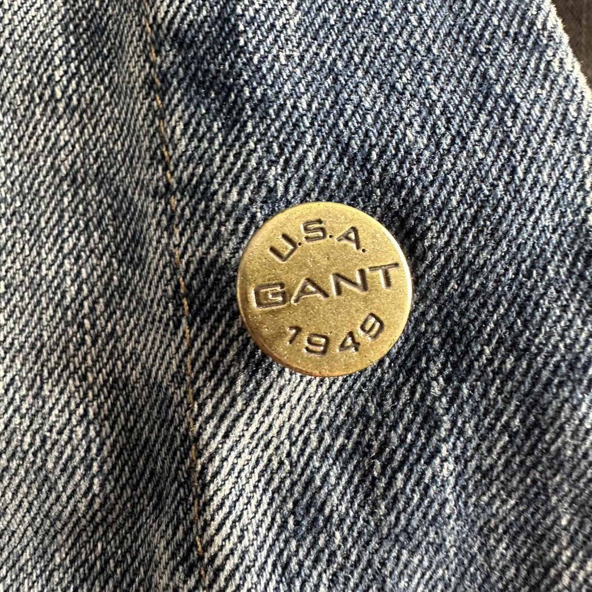 Gant Made in Italy Gant Jeans USA Vintage Denim Jacket Rare Size US S / EU 44-46 / 1 - 7 Thumbnail