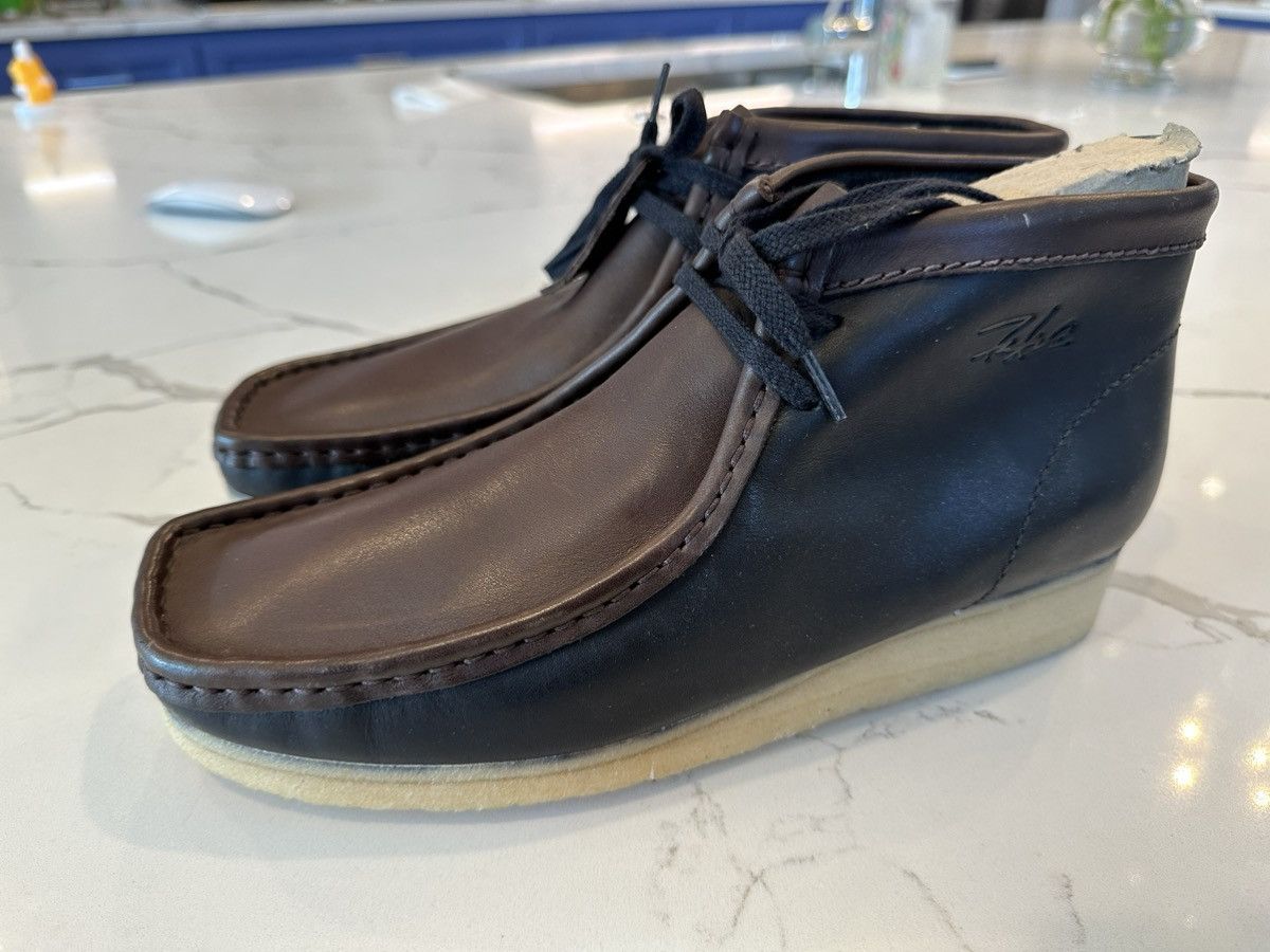 image of Clarks x Futura 2000 Wallabee Boot Size 9 In Box in Black, Men's