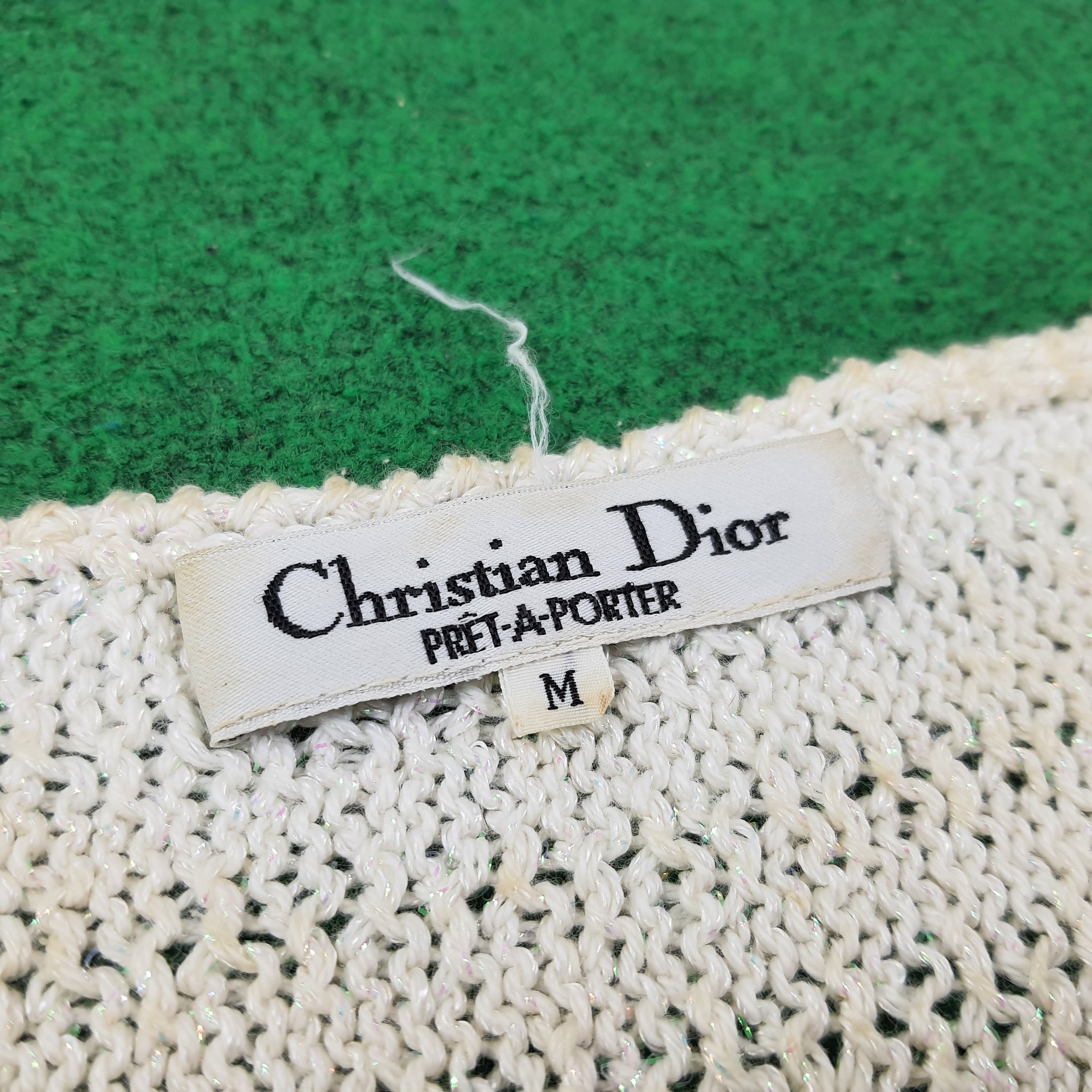 Christian Dior Monsieur Vintage Christian Dior Pret-A-Poster Knittedwear C239N43 Size S / US 4 / IT 40 - 4 Thumbnail