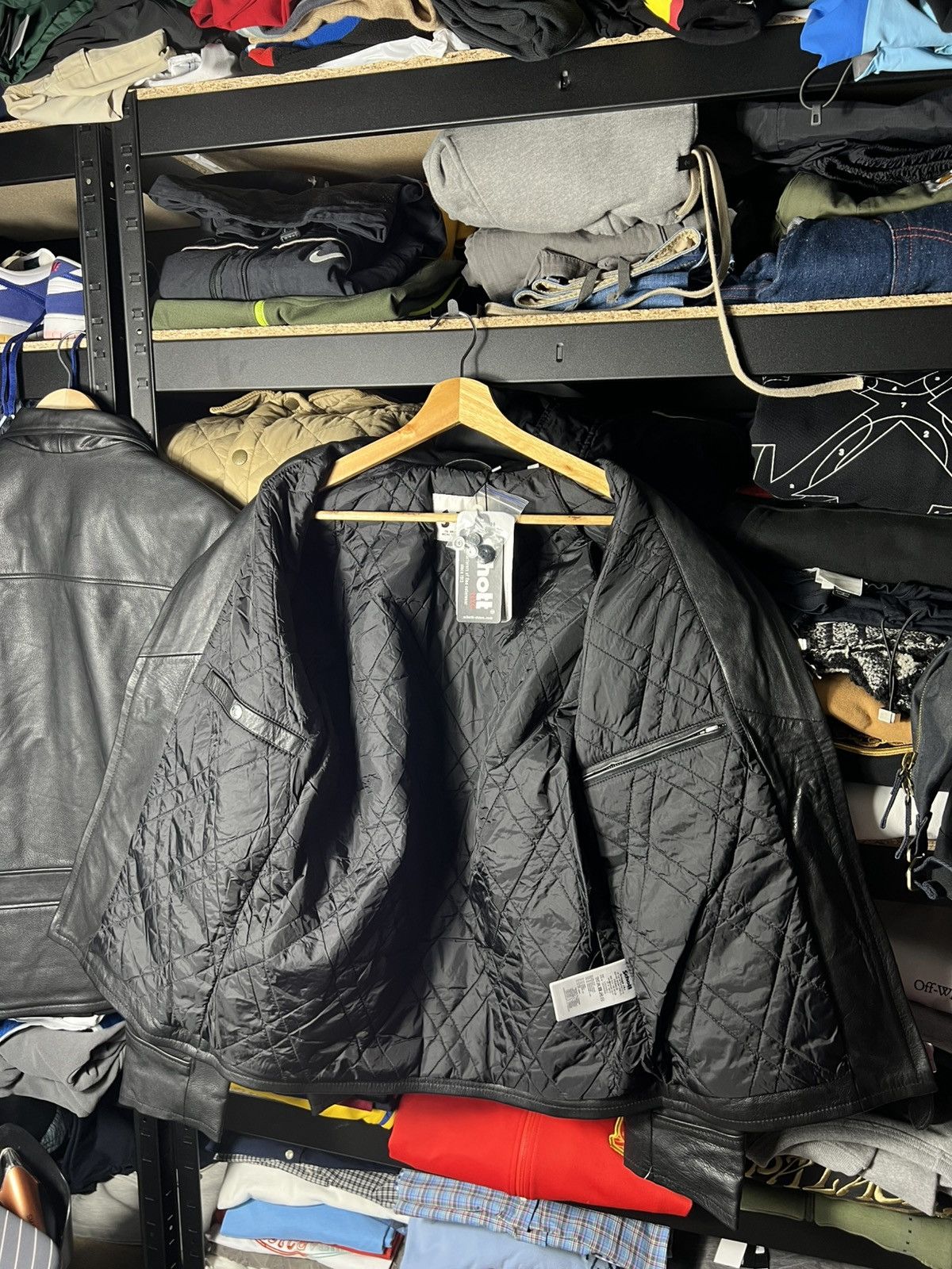 Schott 🖤 Schott NYC Black Leather Jacket Vintage Style Biker Size L Size US L / EU 52-54 / 3 - 15 Thumbnail