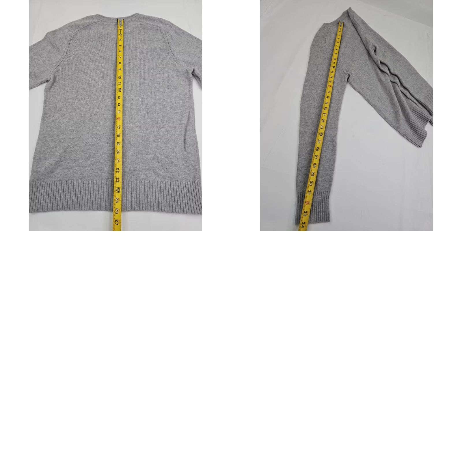 J.Crew J.CREW Lambswool Blend Henley Sweater Men M Gray Crew Neck EUC Pullover Knit Long Sleeve Solid Pattern Casual Preppy Size US M / EU 48-50 / 2 - 8 Thumbnail