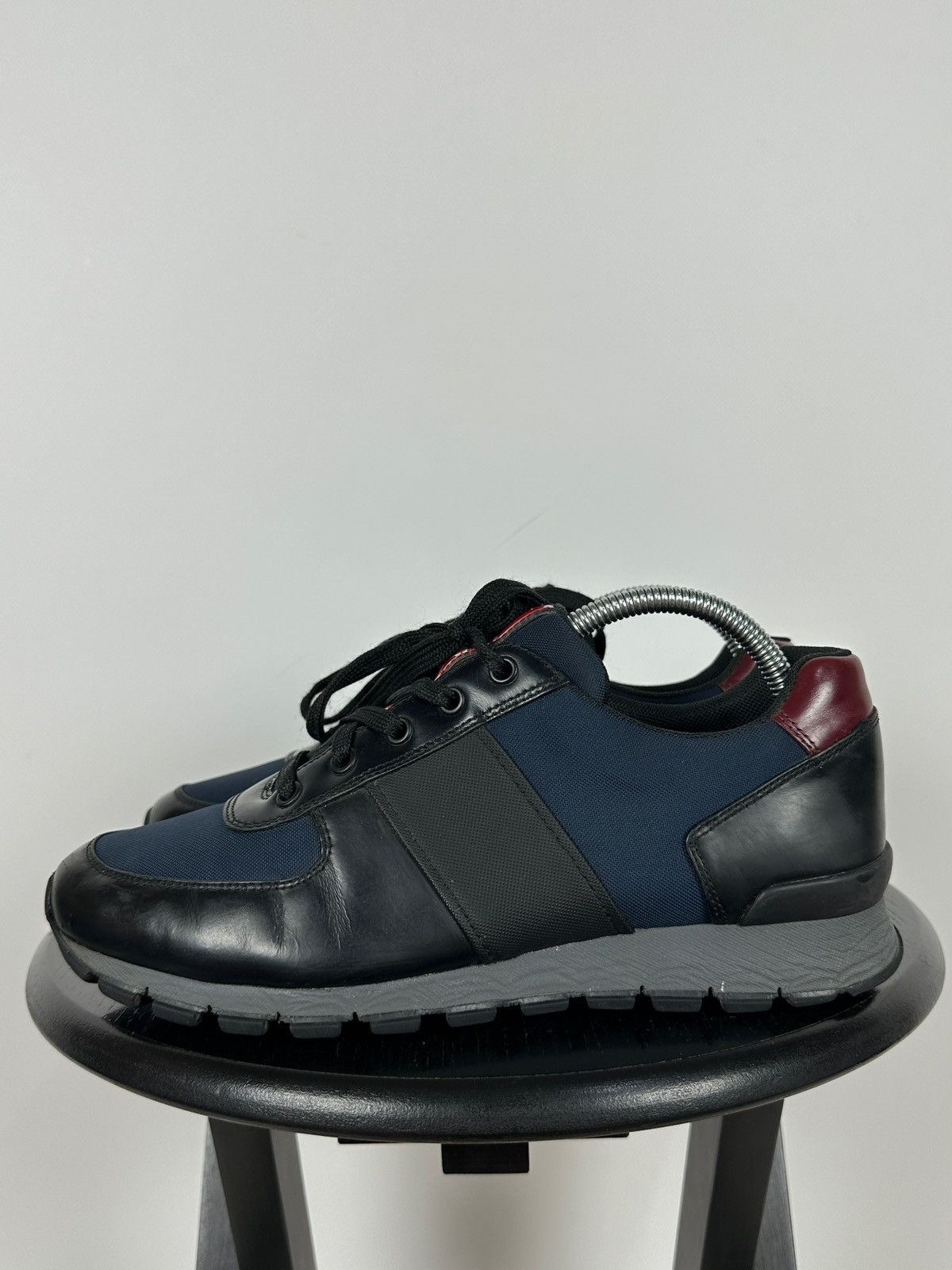 Prada Prada Matchrace Leather Sneakers Size US 7 / EU 40 - 4 Thumbnail