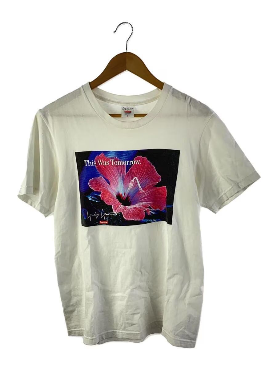 image of Supreme x Yohji Yamamoto "this Was Tomorrow." Tee in White, Men's (Size Small)