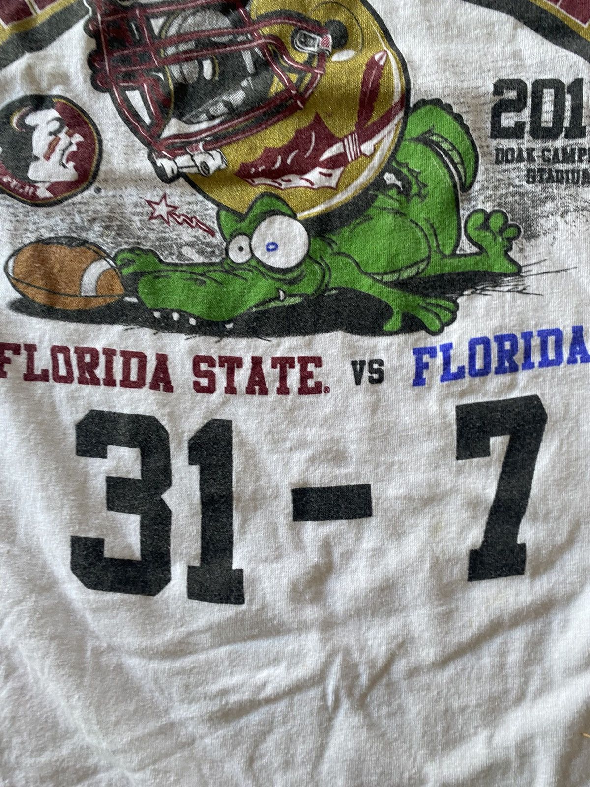 Vintage Florida Gators vs. Florida State Football L/S