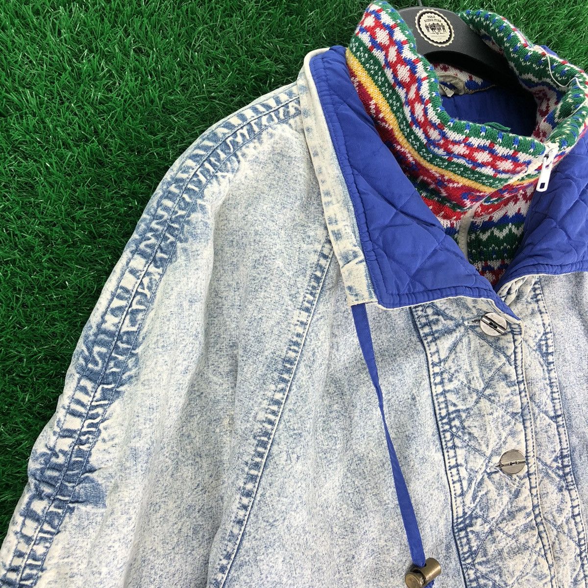 Japanese Brand Vintage 90's Light Blue Denim Faded Jacket by Gitano Size US XL / EU 56 / 4 - 2 Thumbnail