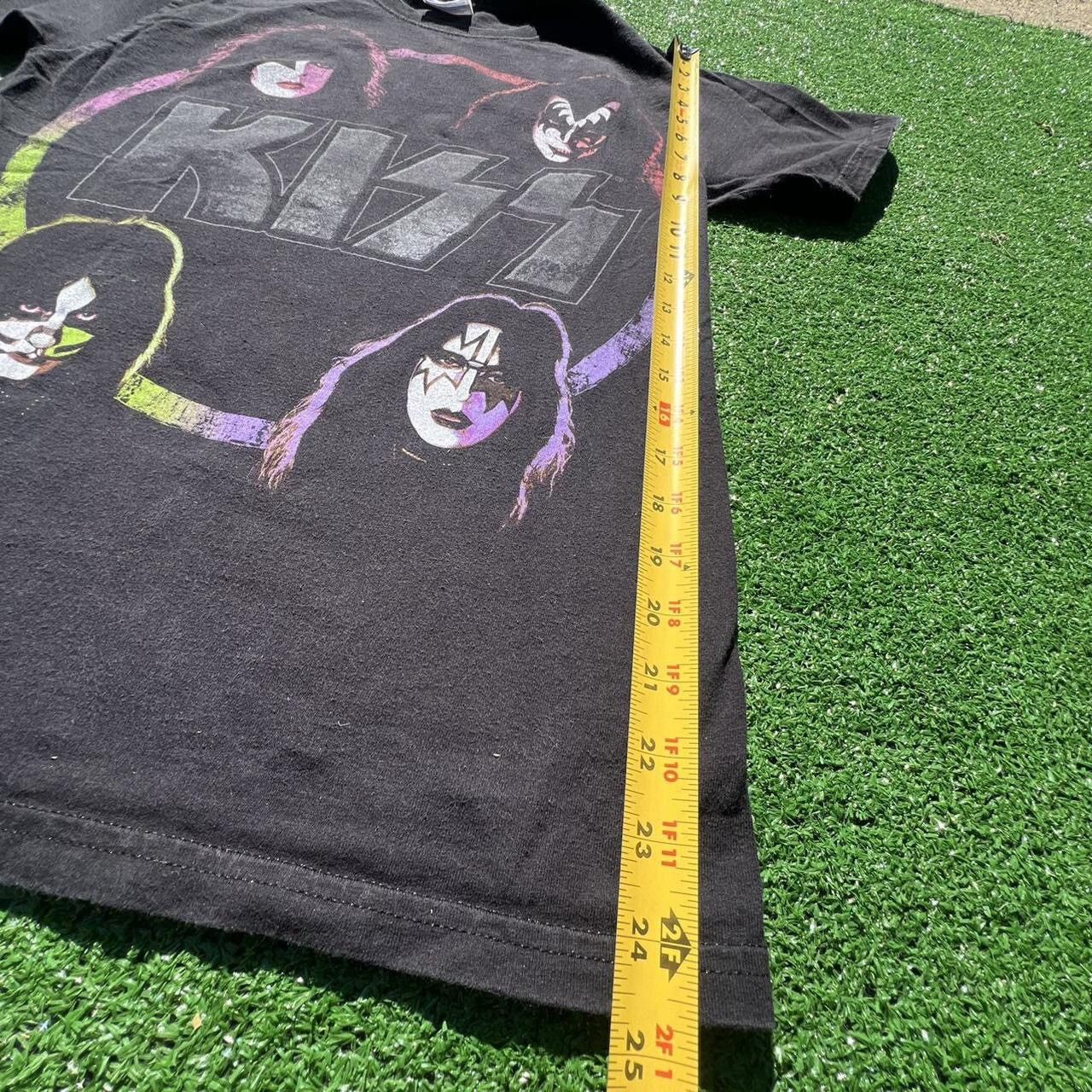 Hanes × Vintage y2k vintage black KISS band tee Size US S / EU 44-46 / 1 - 4 Thumbnail