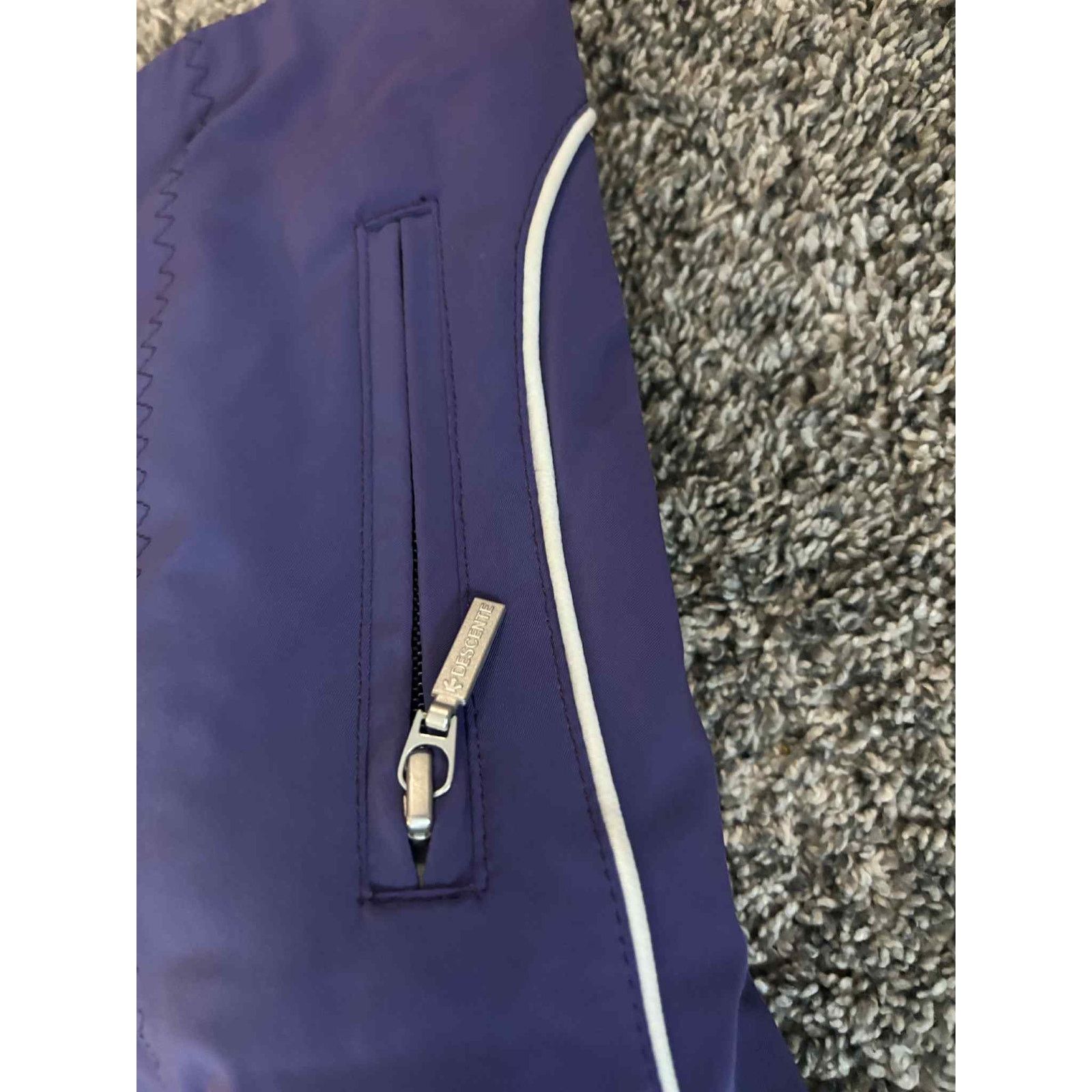 Descente Descente Zip Up Insulated Quilted Lined Ski Jacket Purple 8 Size M / US 6-8 / IT 42-44 - 10 Thumbnail
