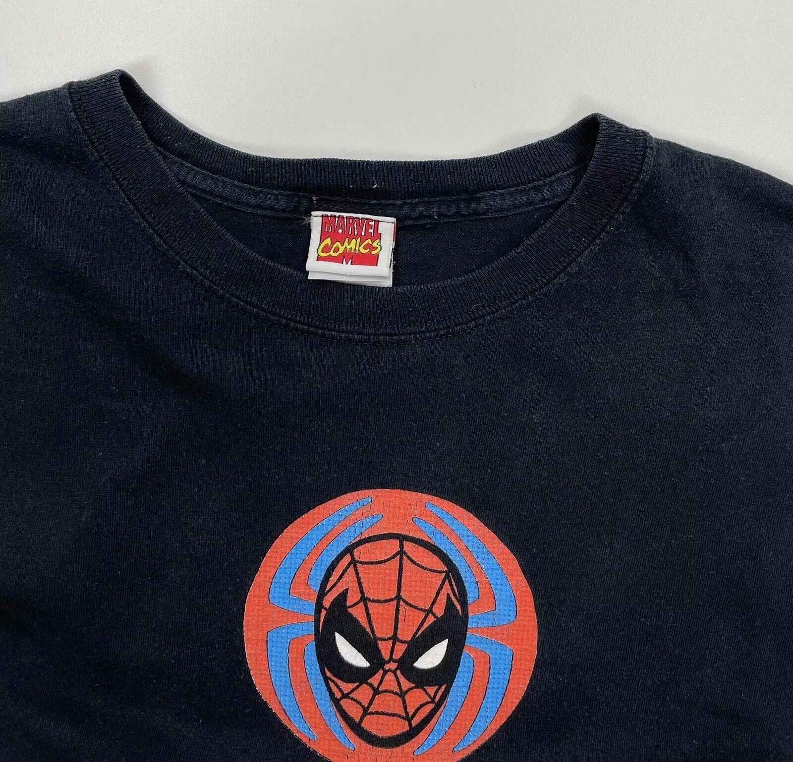 Marvel Comics VINTAGE 2000s SPIDER MAN 2007 PROMO SHIRT TEE MARVEL MOVIE Size US L / EU 52-54 / 3 - 5 Thumbnail