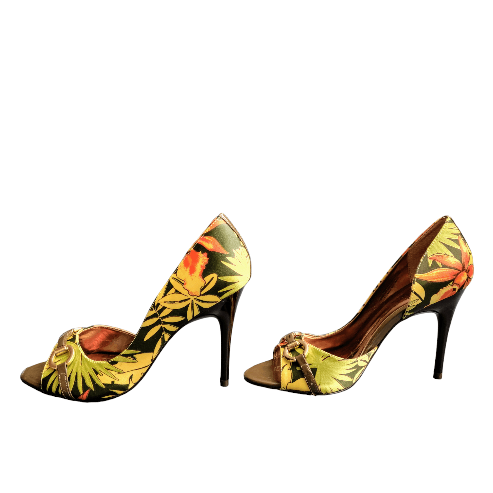 NBDN Nobrandedon Carlos Santana Roulette Green Savage Heels Pumps Shoes High Size US 7.5 / IT 37.5 - 6 Thumbnail