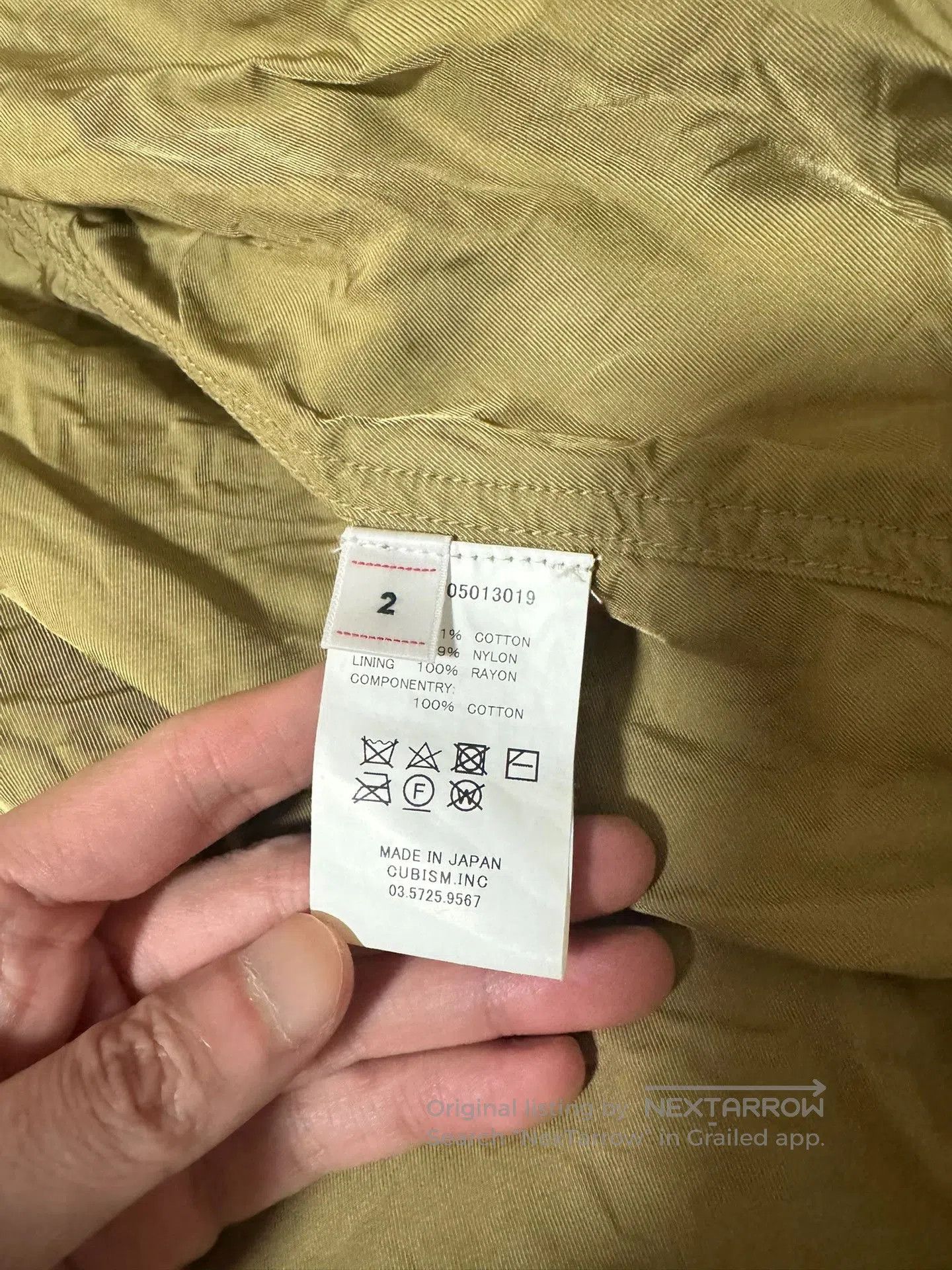 Visvim visvim 22SS Levinson Fishtail Coat. Size US M / EU 48-50 / 2 - 4 Thumbnail