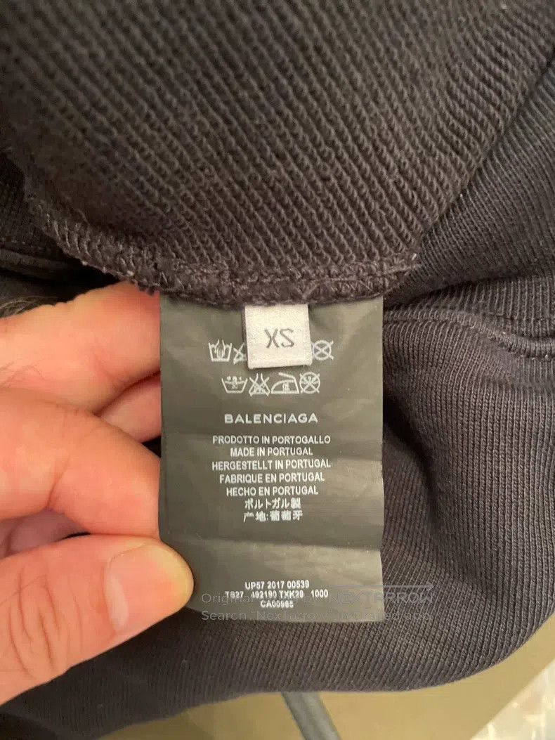 Balenciaga Balenciaga Hooded Big Letter Jacket Size US XS / EU 42 / 0 - 4 Thumbnail