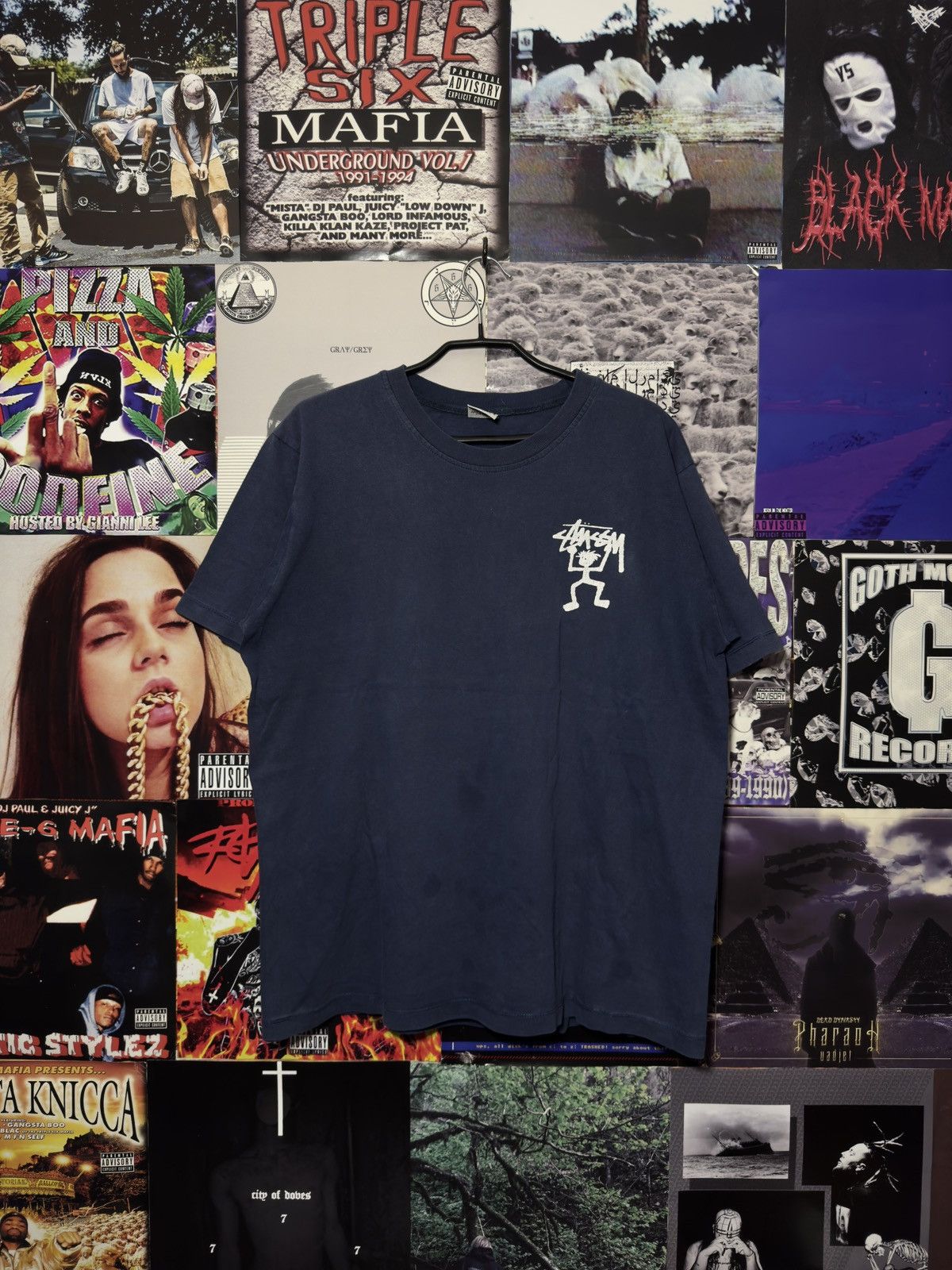 Stussy Vintage Stussy Stickman Tee Shirt Size US XL / EU 56 / 4 - 3 Thumbnail