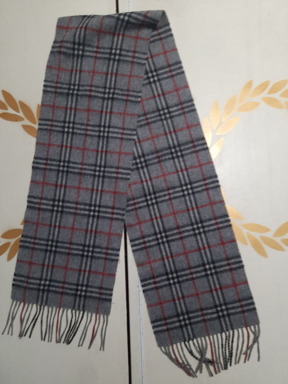 Burberry Burberrys Checkered Scarf Vintage Size ONE SIZE - 6 Thumbnail