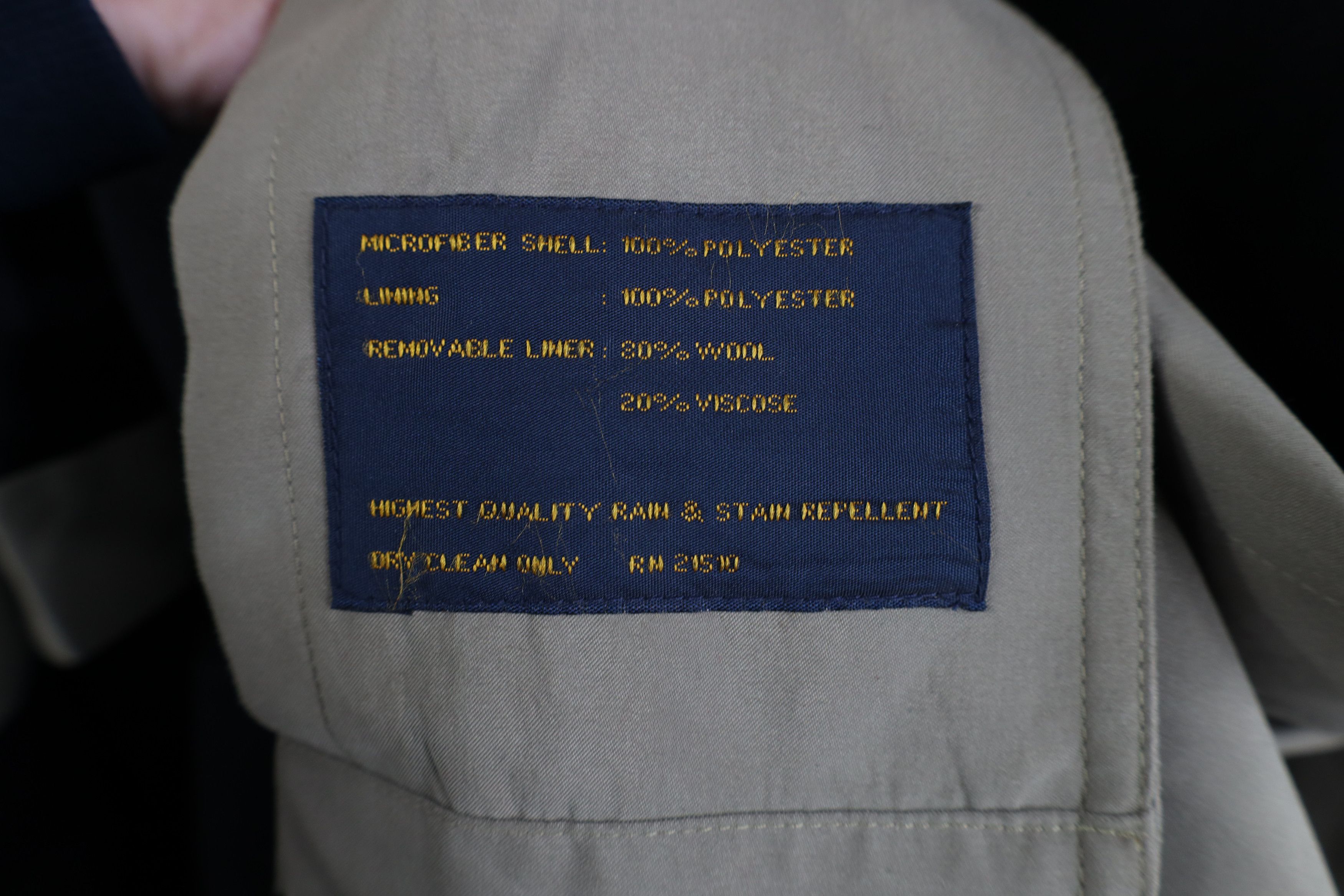 Ralph Lauren Vintage 80s 90s Polo University Ralph Lauren Trench Coat Size US XL / EU 56 / 4 - 11 Thumbnail