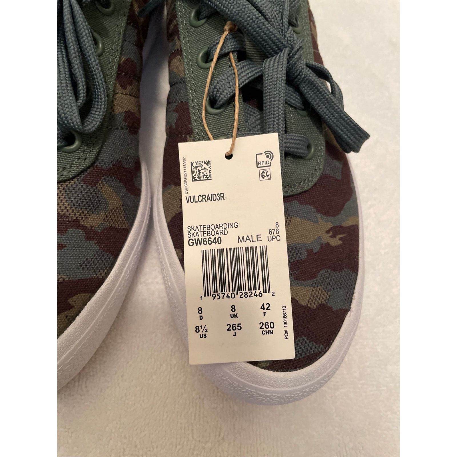 Adidas Adidas Vulc Raid3r Sneakers- Men’s Size 8.5/Women’s Size 10 Size US 8.5 / EU 41-42 - 7 Thumbnail