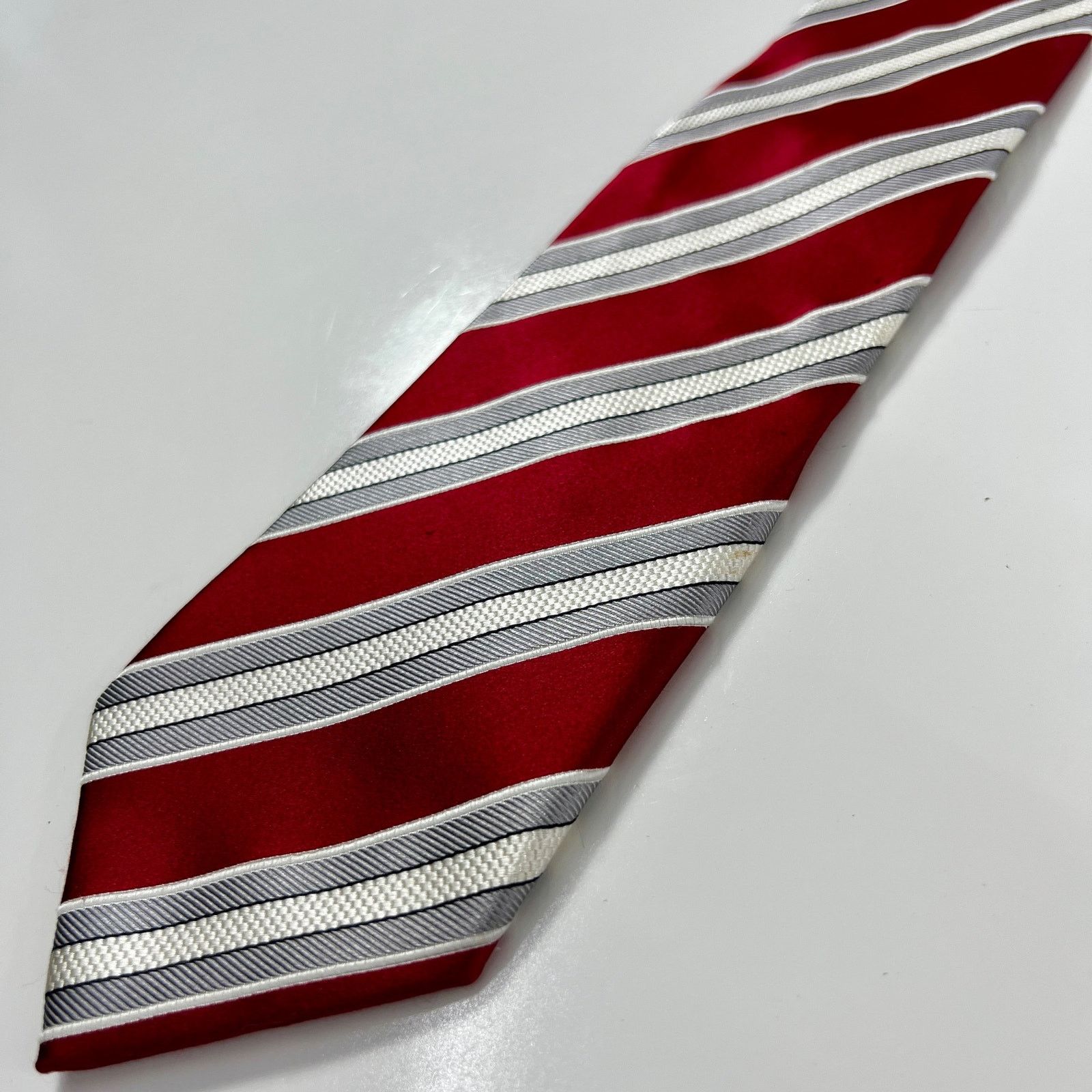 Donald Trump Donald Trump Signature Men Necktie Red Paisley 100% Silk Tie Size ONE SIZE - 6 Thumbnail
