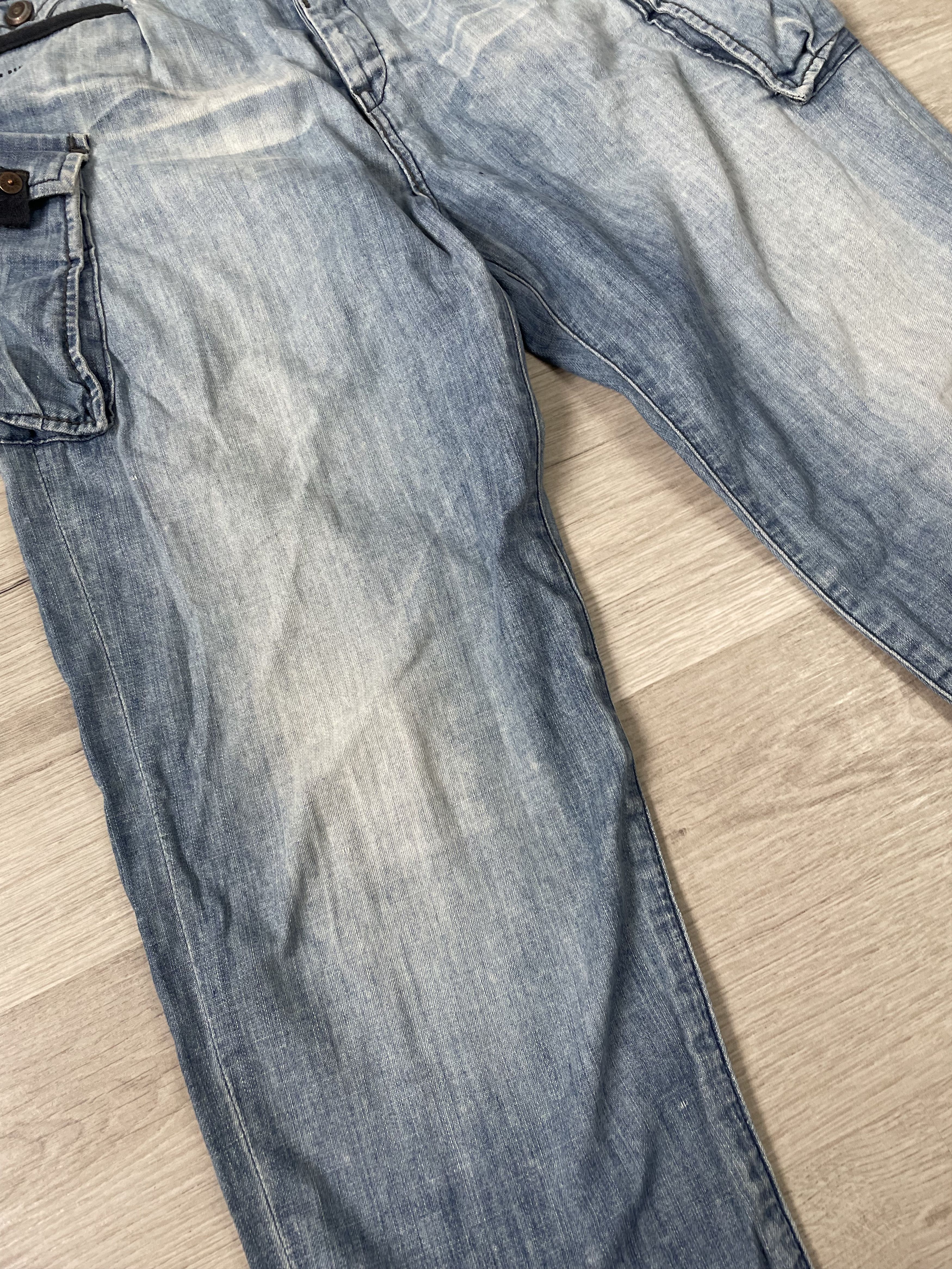 G-Star × Vintage MENS BLUE JEANS RARE G STAR RAW Size US 33 - 5 Thumbnail