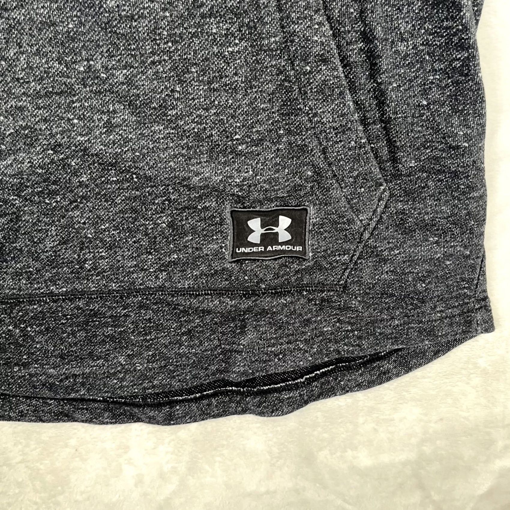 Under Armour Under Armour Project Rock Hoodie Fleece Shirt Mens Medium Black Short Sleeve Shirt Size US M / EU 48-50 / 2 - 3 Thumbnail