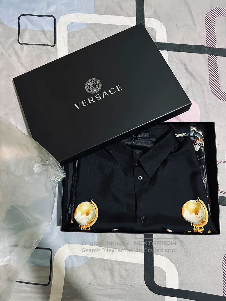 Versace Versace Main line baroque Poseidon Palace men's mulberry s Size US L / EU 52-54 / 3 - 9 Thumbnail