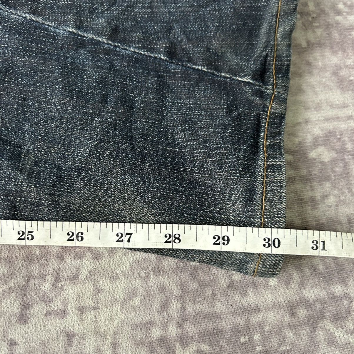 Tornado Mart Flared “ Tornado Mart “ Distressed Mudwash Jeans Size US 34 / EU 50 - 16 Thumbnail
