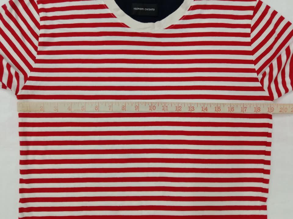 Tsumori Chisato Tsumori Chisato Stripes Tshirt Size US M / EU 48-50 / 2 - 12 Thumbnail